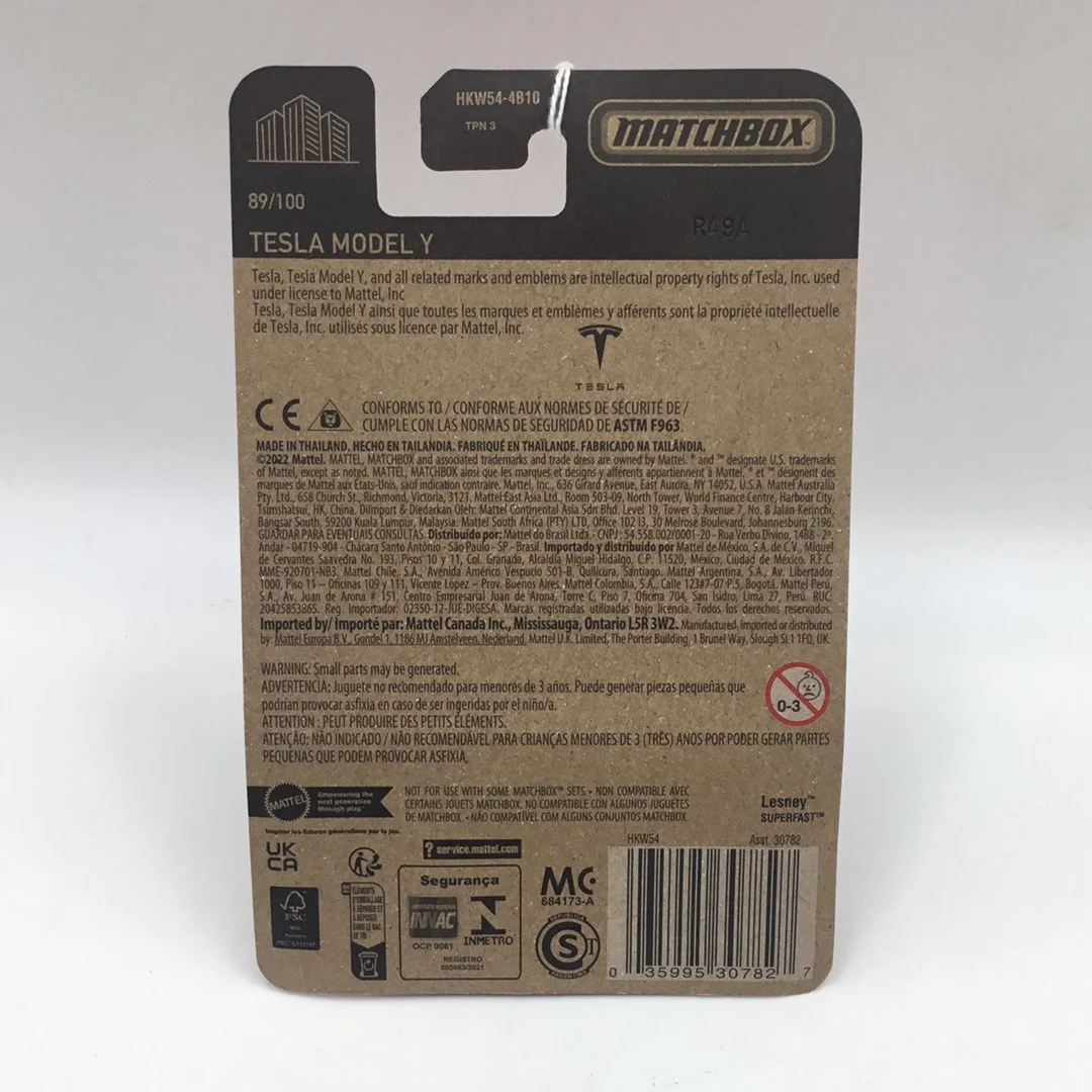 2023 matchbox 70 years #89 Tesla Model Y 45F - Image 4