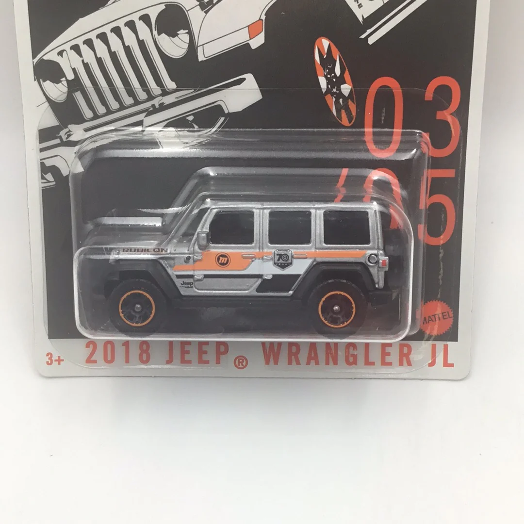 2023 matchbox 70 years Special Edition 3/5 2018 Jeep Wrangler JL #3 KK4 - Image 2