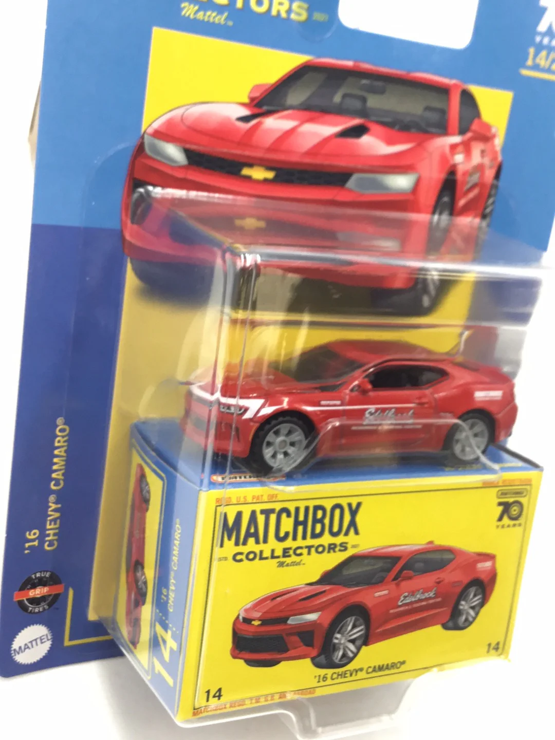 2023 matchbox Collectors #14 16 Chevy Camaro 14/22 - Image 3