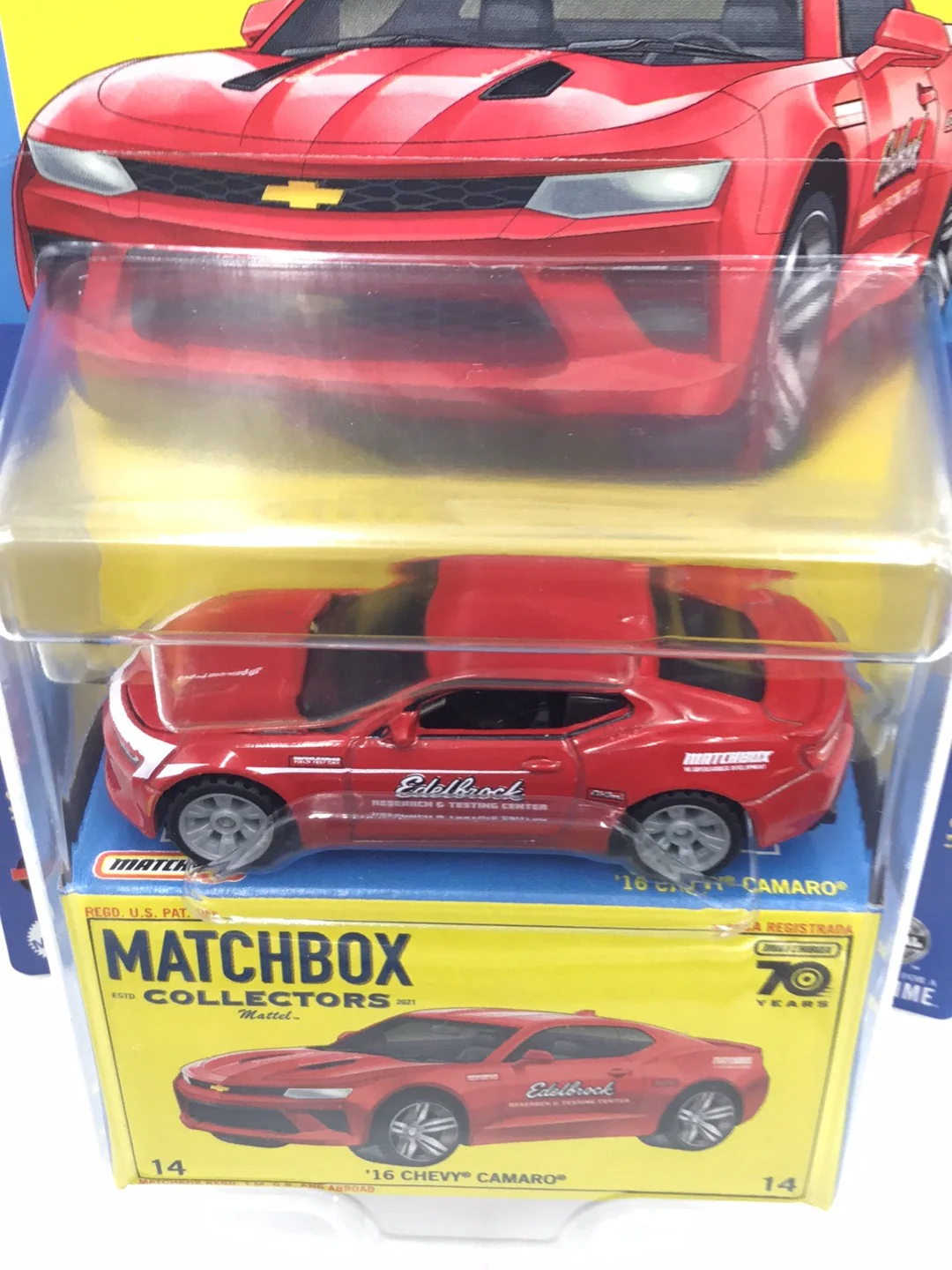 2023 matchbox Collectors #14 16 Chevy Camaro 14/22 - Image 5