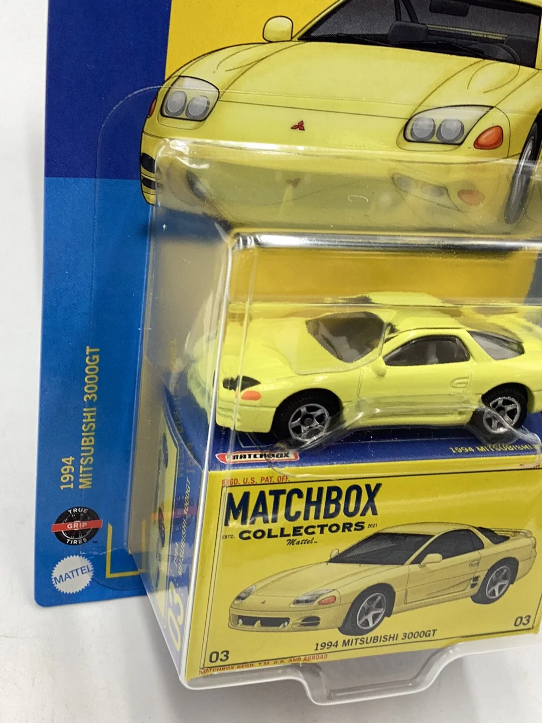 2023 matchbox Collectors 1994 Mitsubishi 3000gt 3000 GT 3/20 171A - Image 3