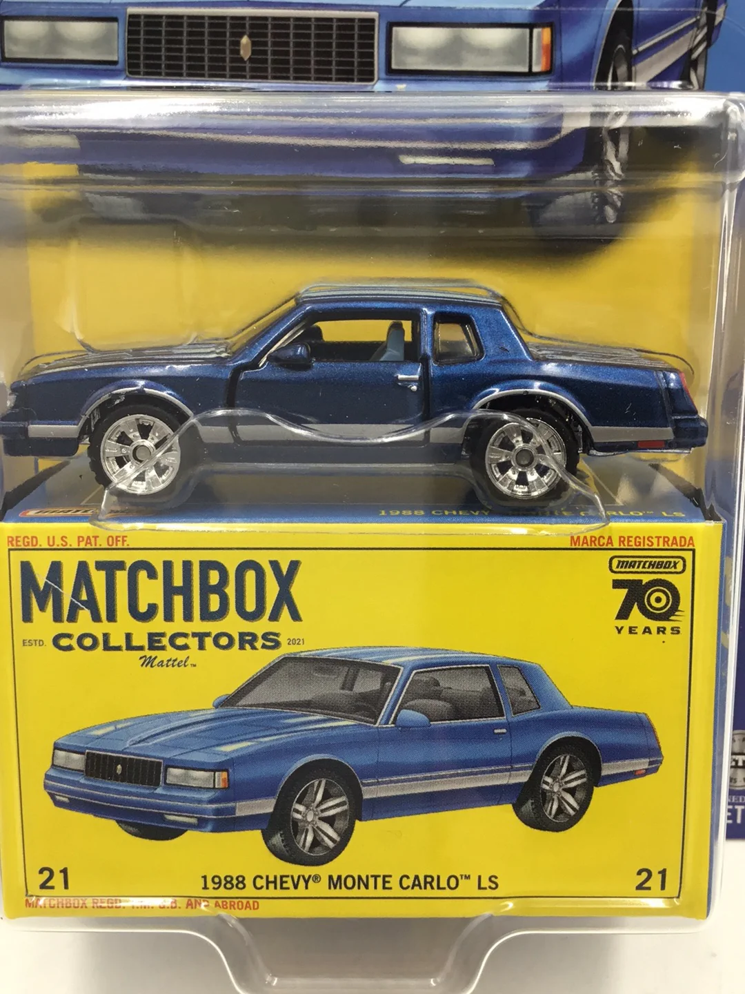 2023 matchbox Collectors #21 1988 Chevy Monte Carlo 21/22 - Image 2
