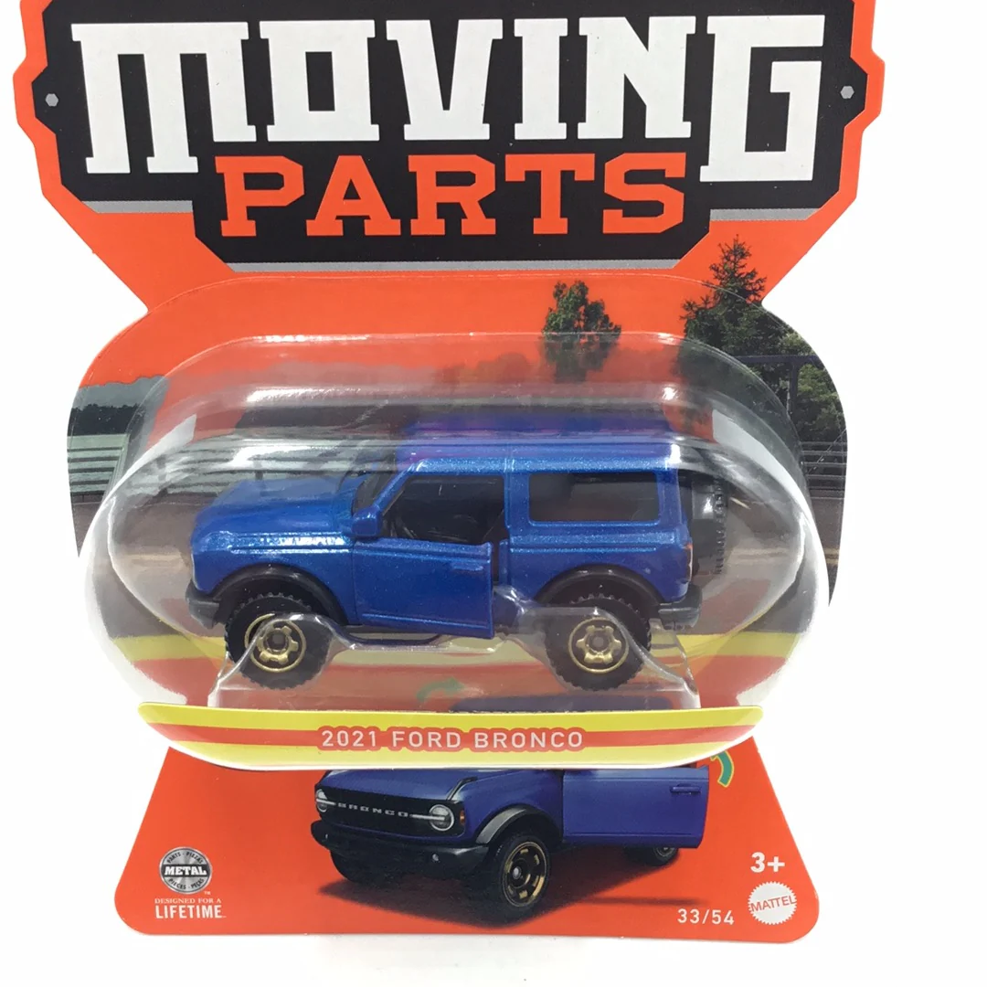 2023 Matchbox Moving Parts 2021 Ford Bronco blue 165D - Image 2