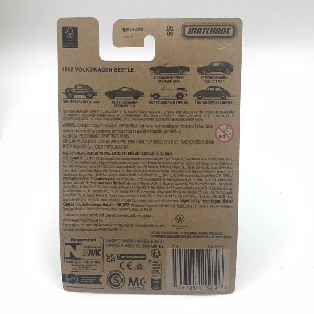 2023 Matchbox Volkswagen collection set of 6 Walmart exclusive - Image 8
