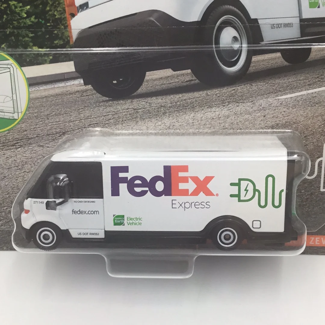2023  Matchbox working Rigs 5/16 MBX GM Brightdrop Zevo 600 fedex NEW!!! - Image 2