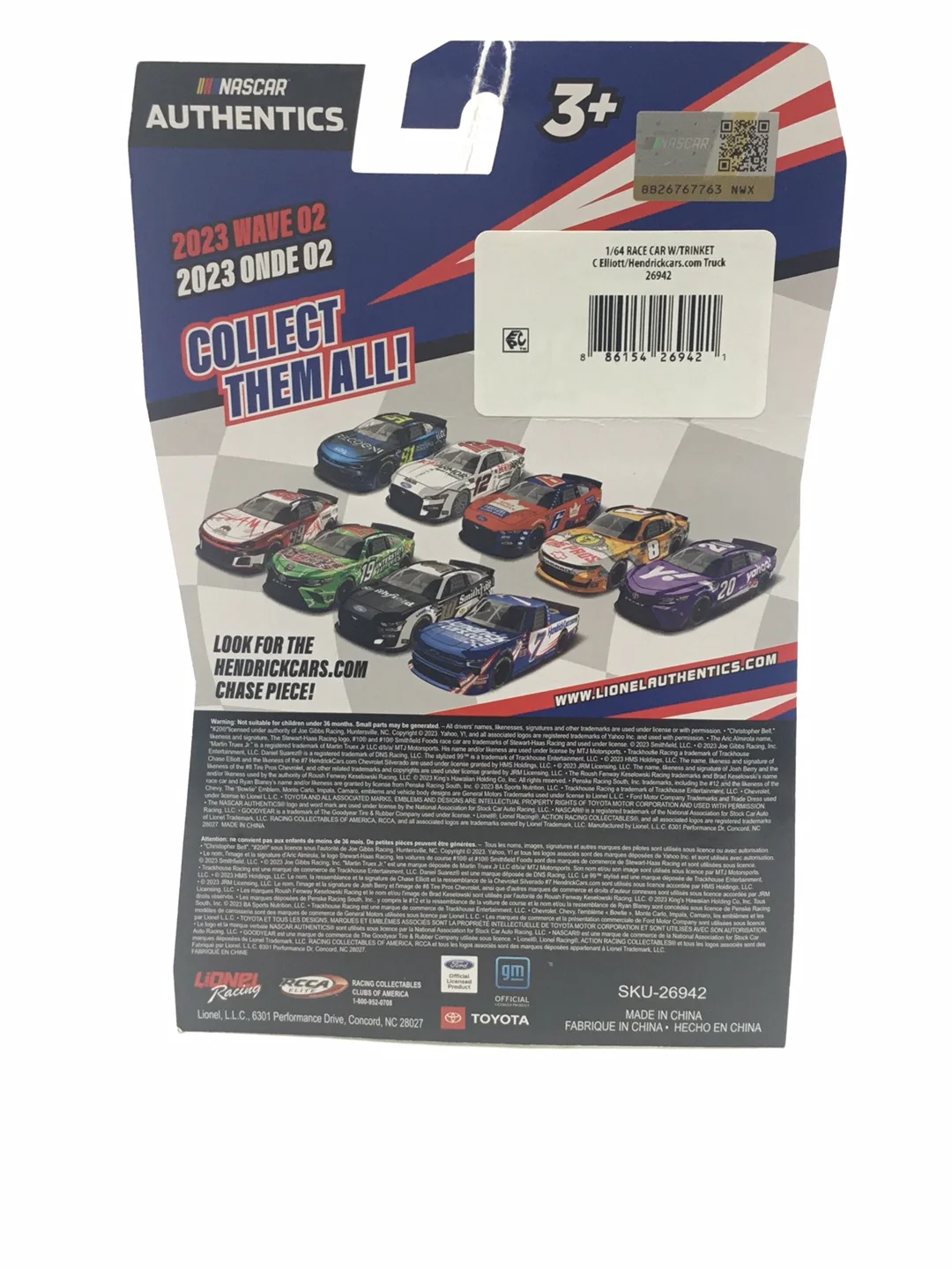 2023 nascar authentics wave 2 Chase Elliot 71D - Image 6