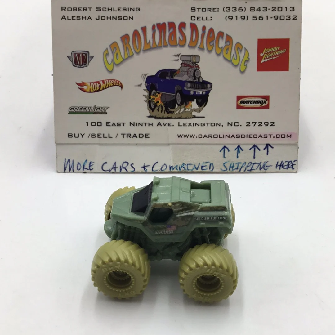 2023 Spin Master monster jam mini series 12 #65 Soldier Fortune
