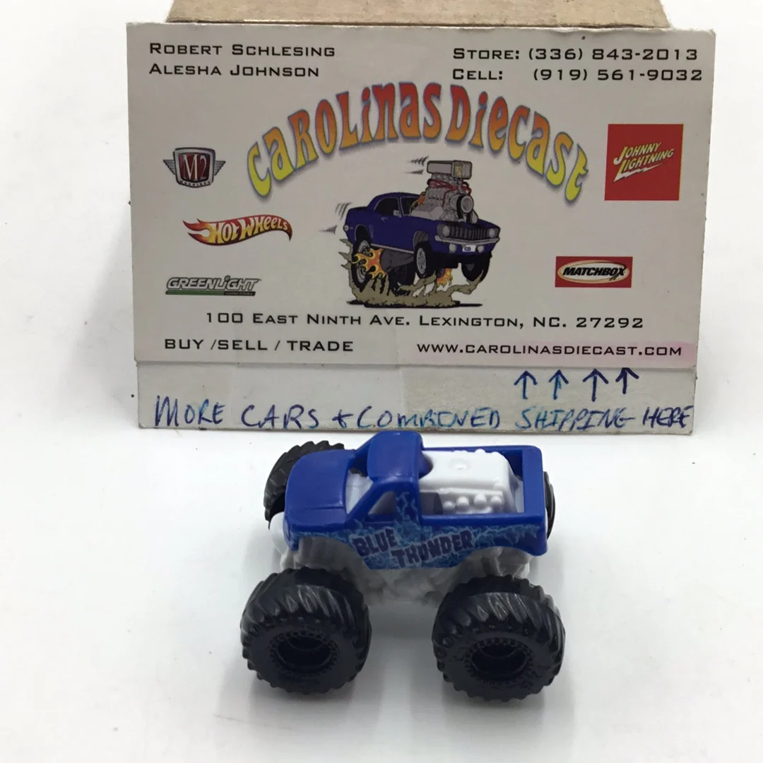 2023 Spin Master monster jam mini series 12 #66 Blue Thunder