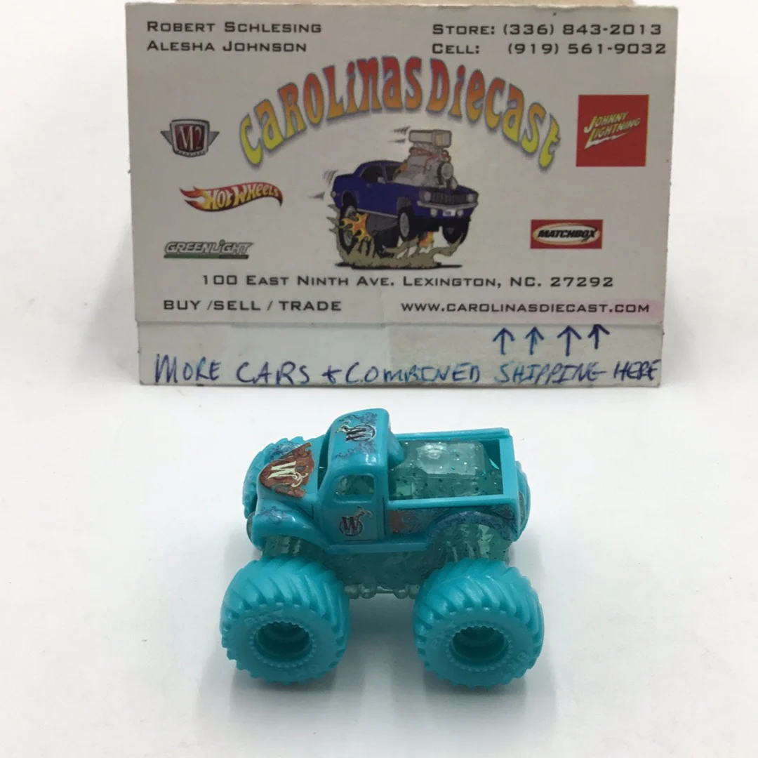 2023 Spin Master monster jam mini series 12 #67 Whiplash sparkle Chase