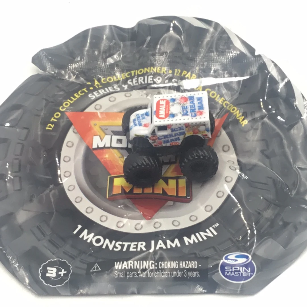 2023 Spin Master monster jam mini series 9 #656 Ice Cream Man htf - Image 7
