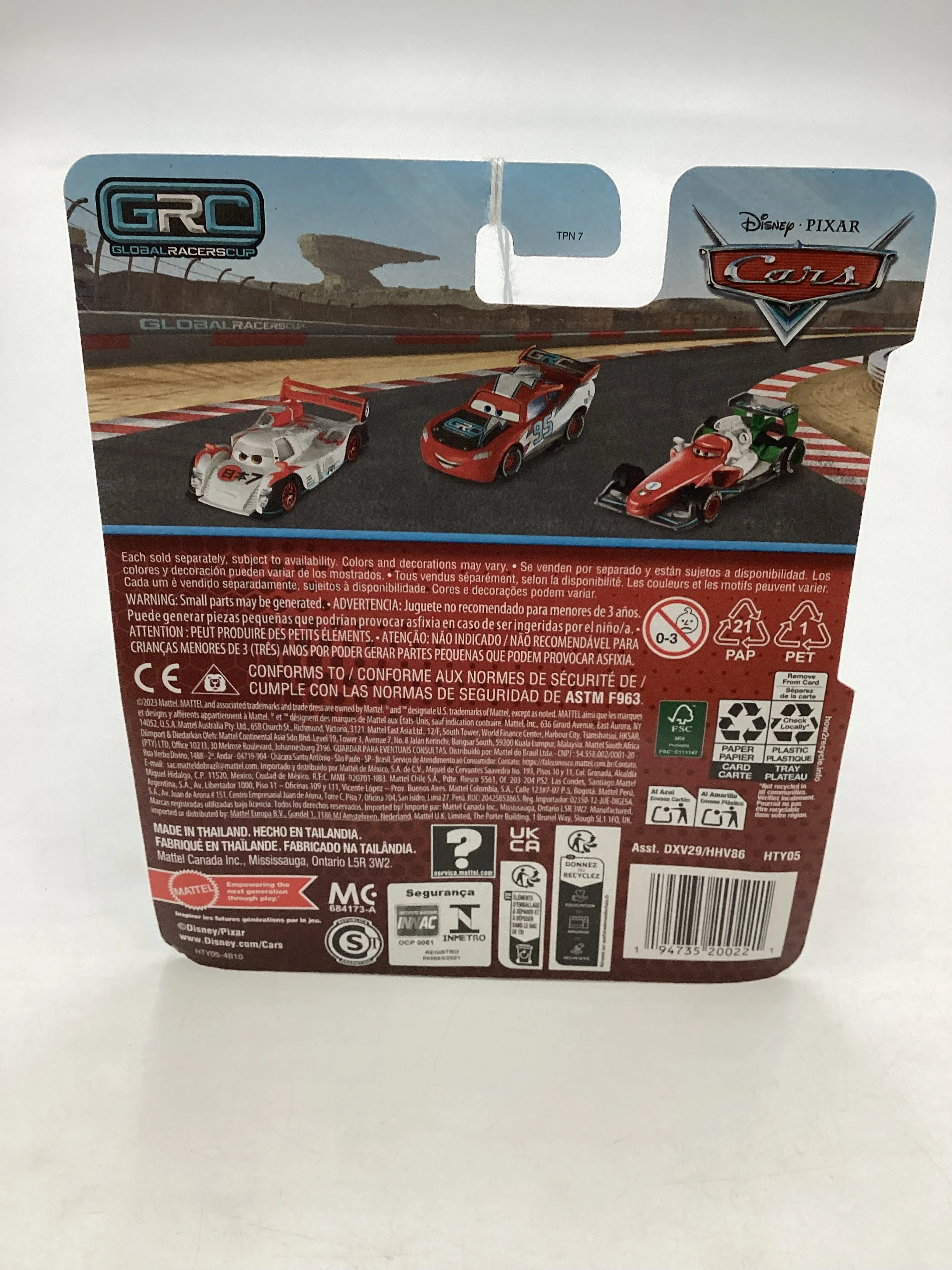 2024 Disney Pixar Cars GRC8 Carla Veloso 142E - Image 7