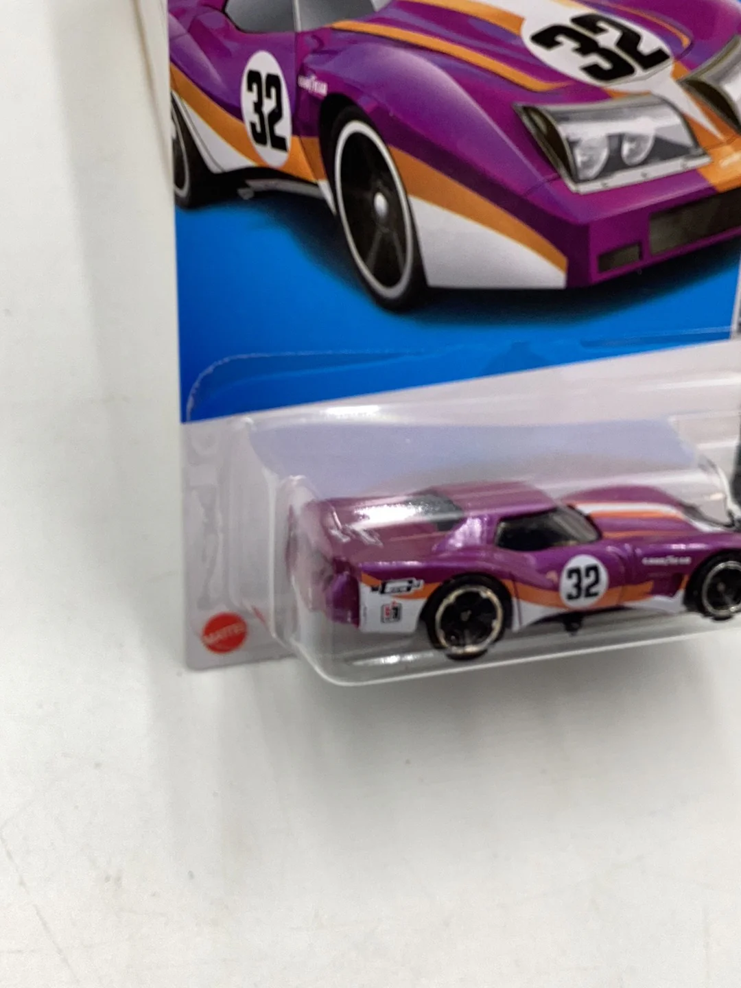 2024 Hot Wheels #11 76 Greenwood Corvette purple 7H - Image 3