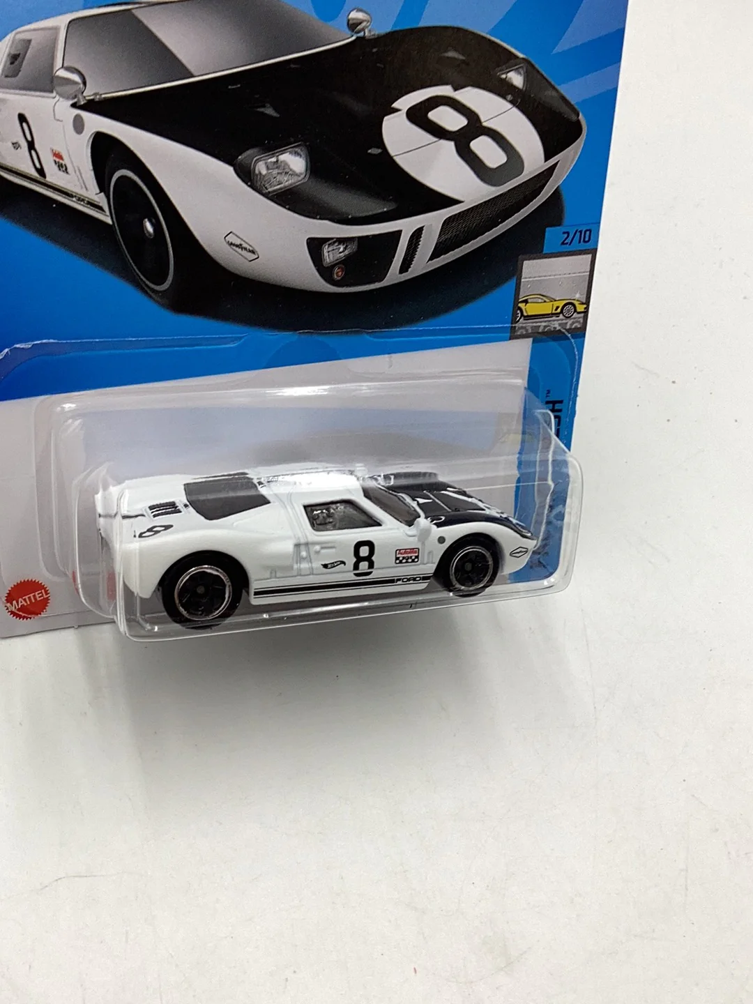 2024 Hot Wheels #12 Ford GT40 8 ball 26C - Image 3