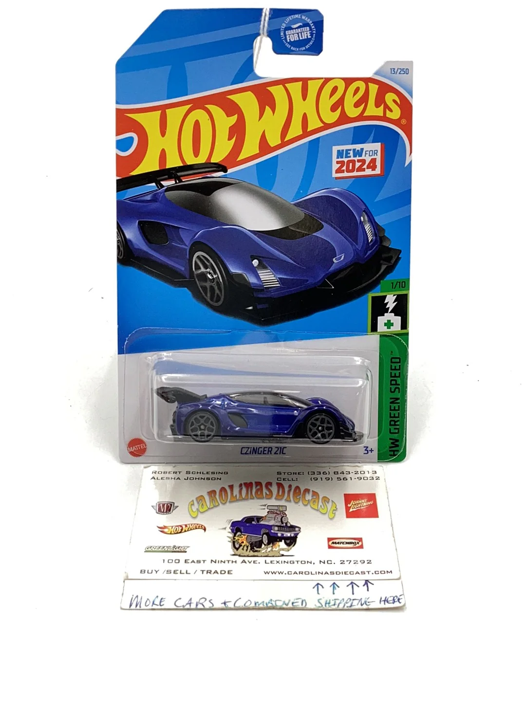 2024 Hot Wheels #13 CZINGER 21C 115F