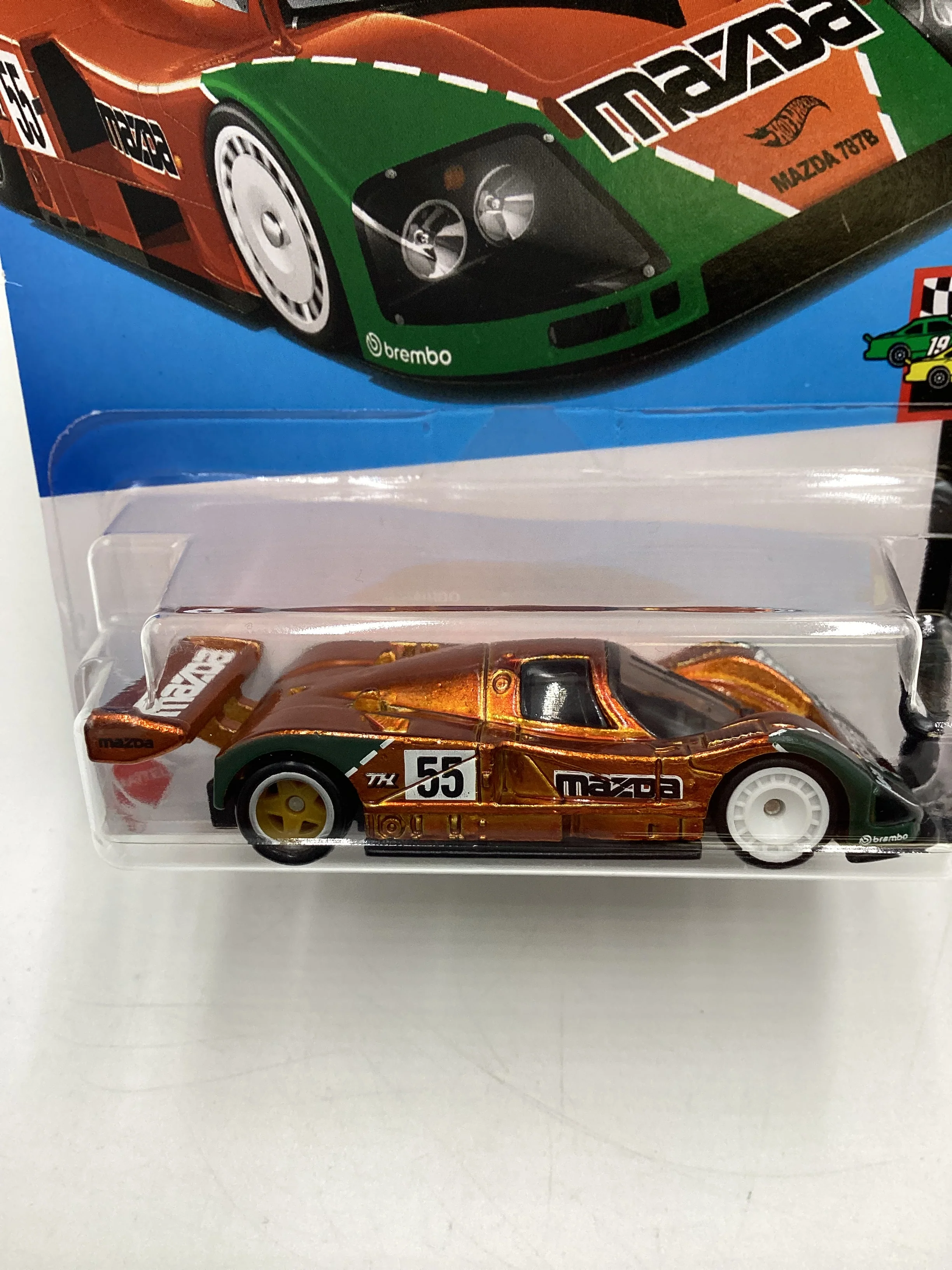 2024 Hot Wheels #144 Super Treasure Hunt Mazda 787B W/Protector - Image 3