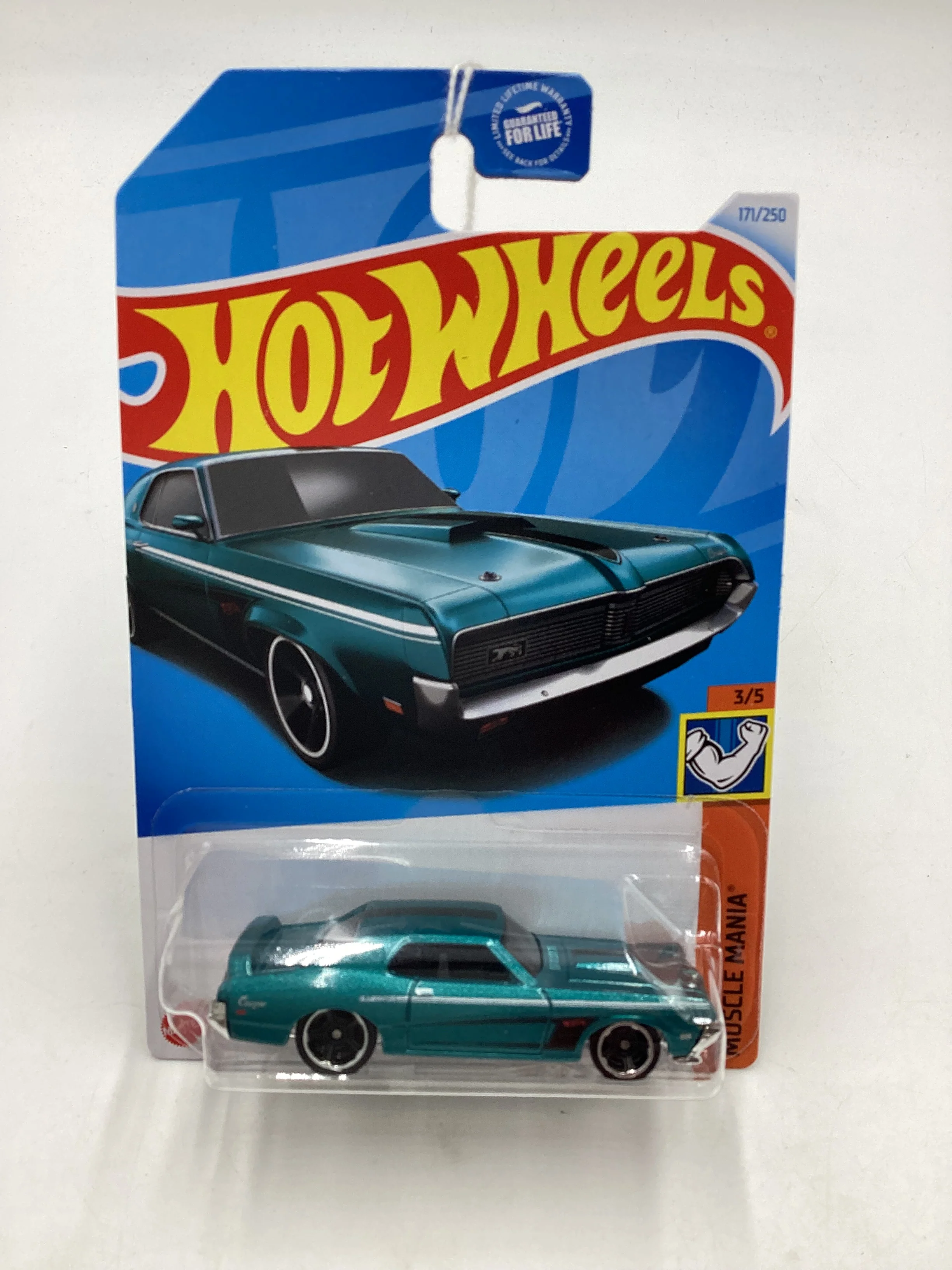 2024 Hot Wheels j case #171 69 Mercury Cougar Eliminator 51H - Image 3