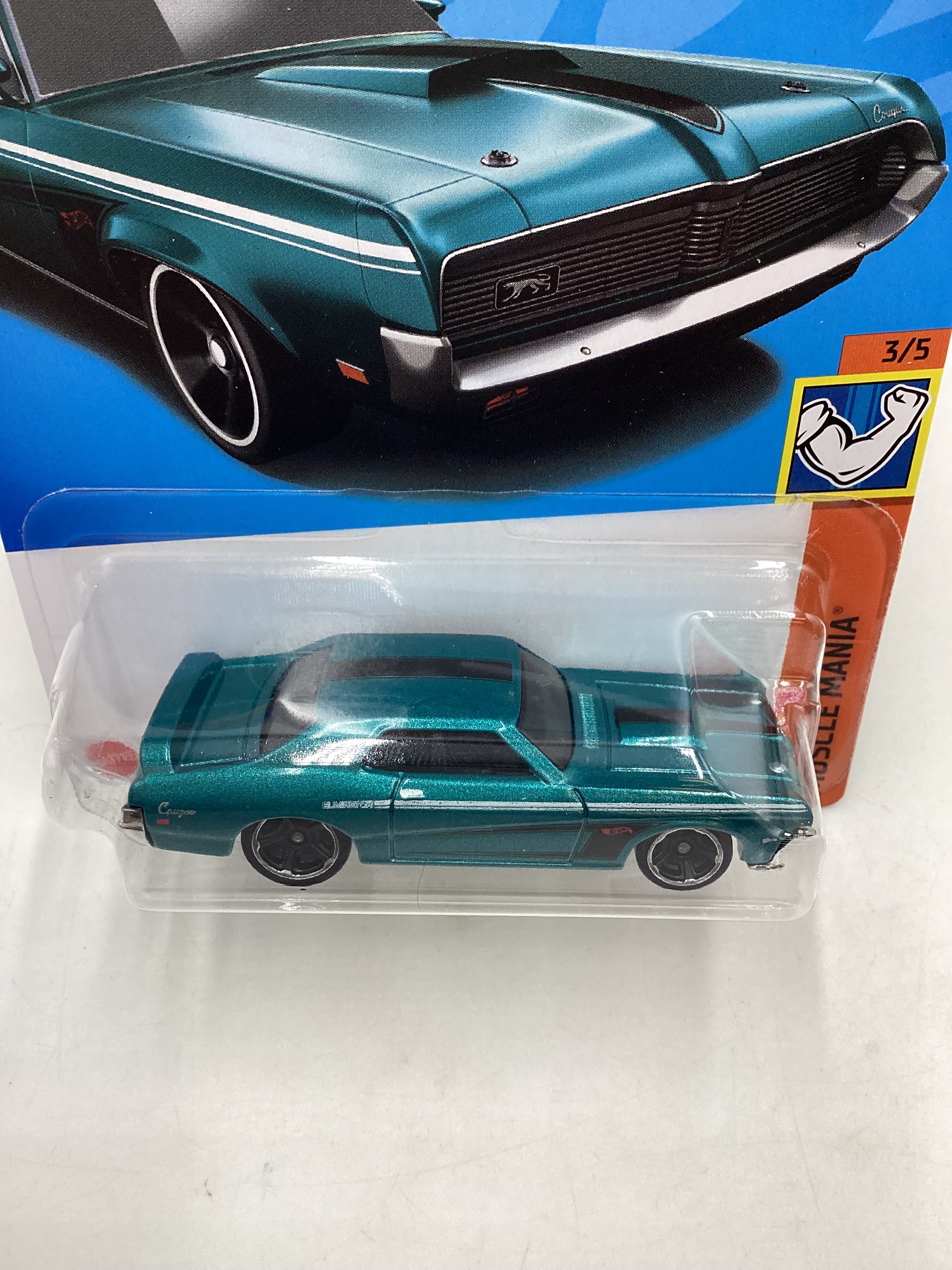 2024 Hot Wheels j case #171 69 Mercury Cougar Eliminator 51H - Image 6