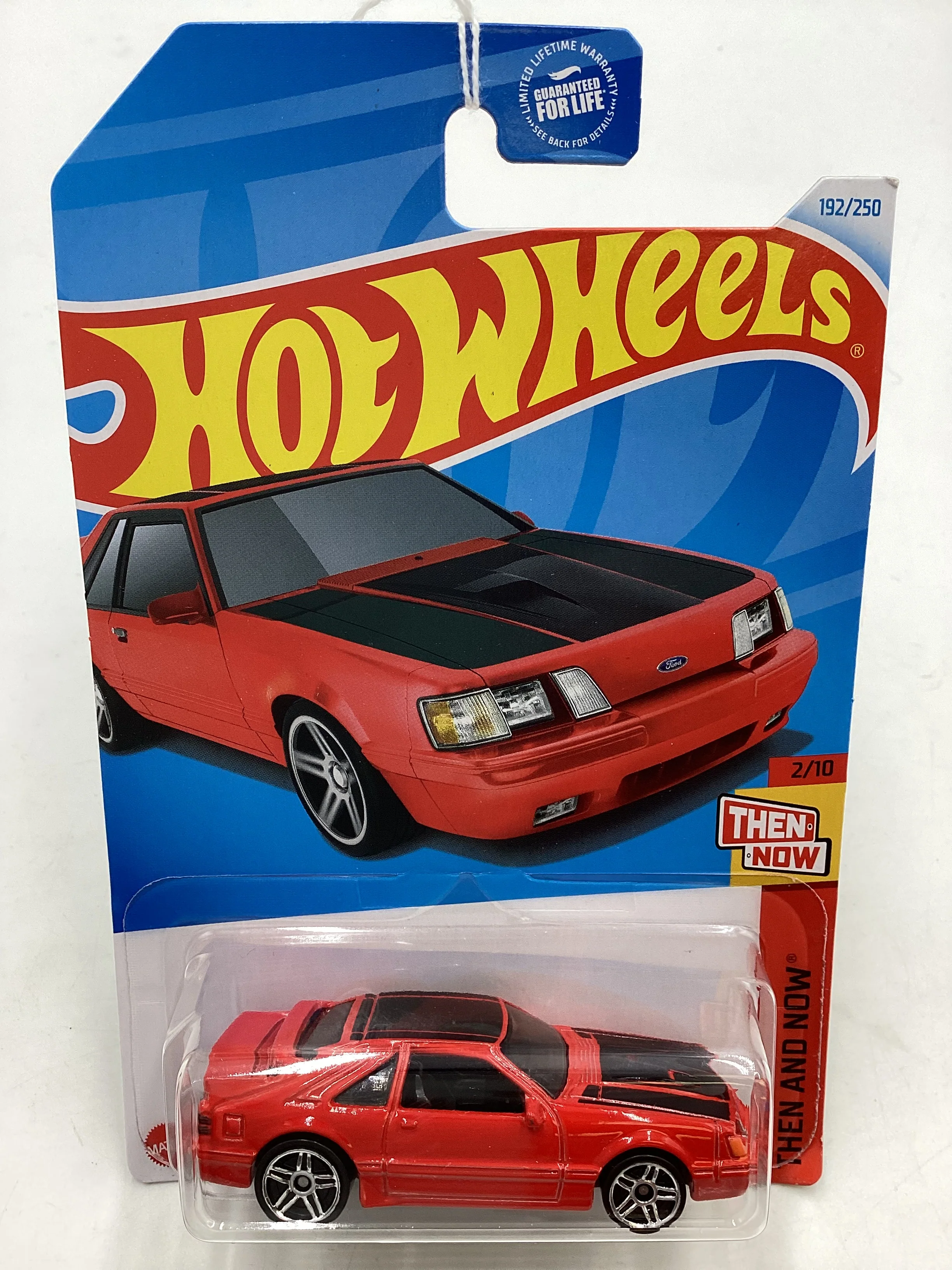 2024 Hot Wheels #192 84 Mustang SVO Red 19F - Image 2