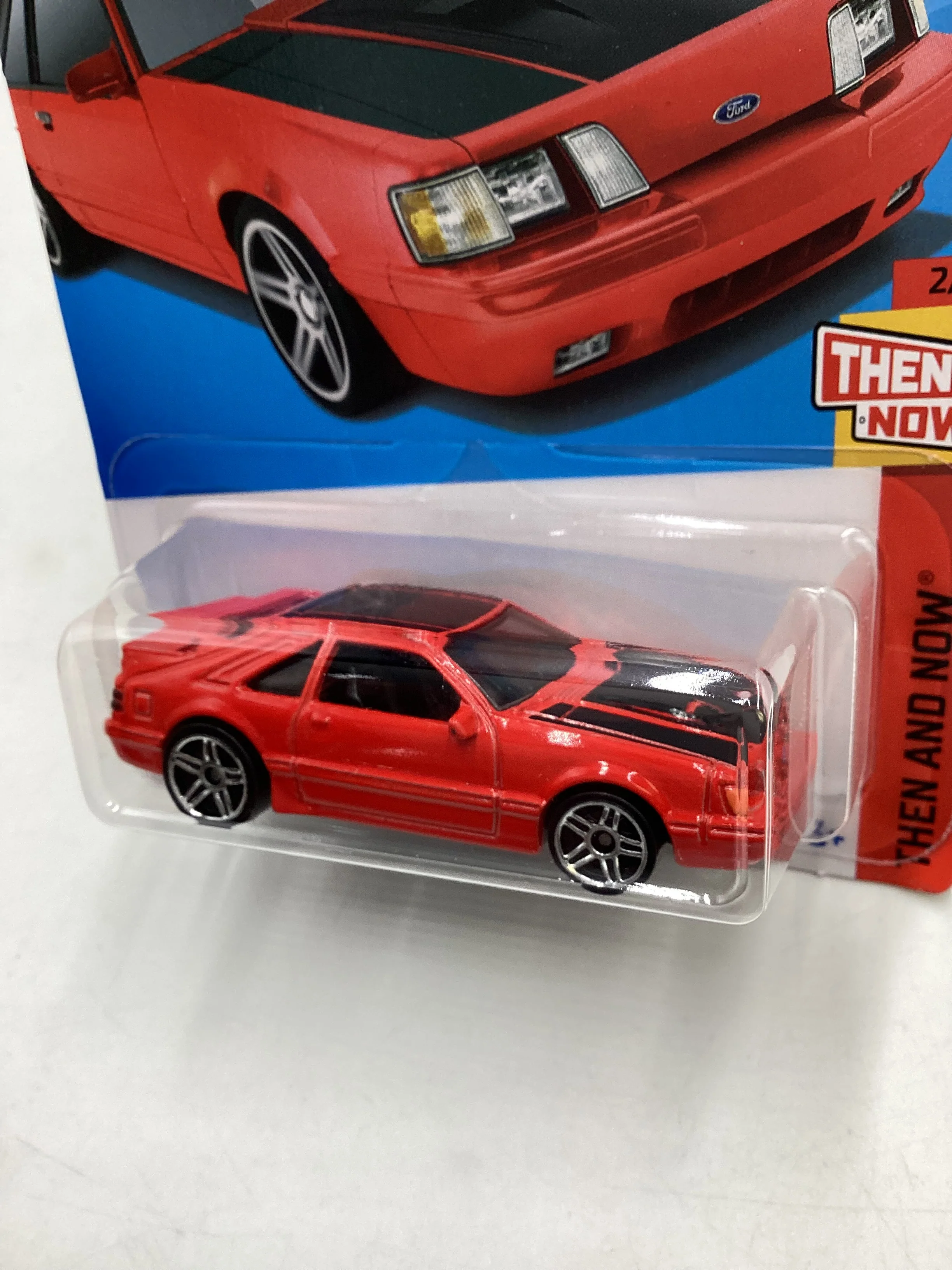 2024 Hot Wheels #192 84 Mustang SVO Red 19F - Image 4
