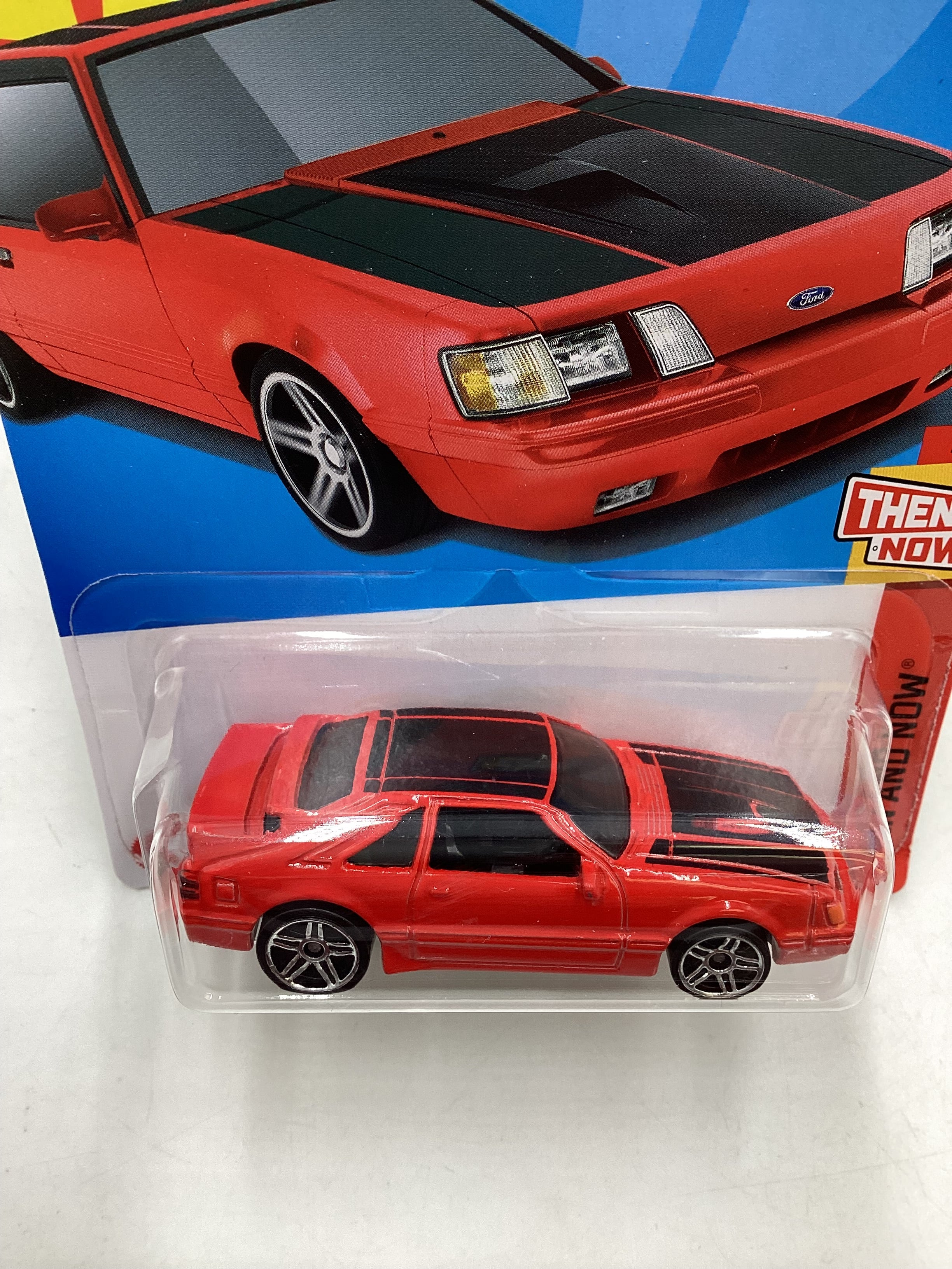 2024 Hot Wheels #192 84 Mustang SVO Red 19F - Image 5