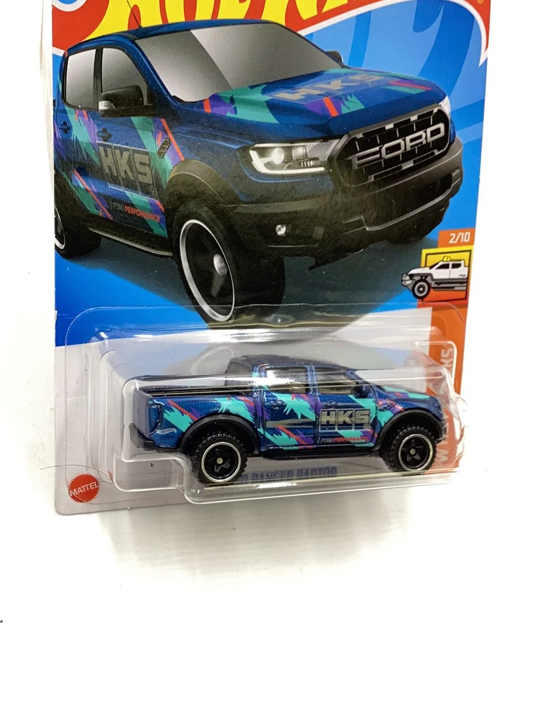 2024 Hot Wheels #43 19 Ford Ranger Raptor 19C - Image 3