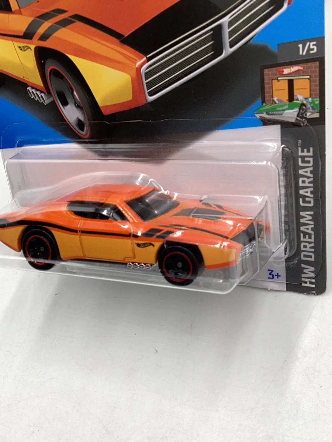2024 Hot Wheels #6 Custom Otto orange 38F - Image 4