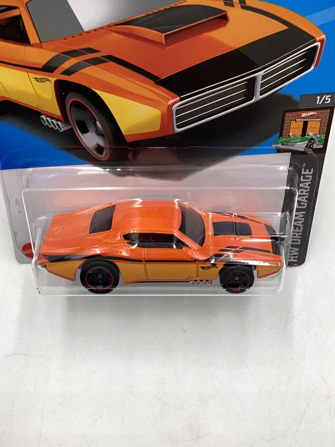 2024 Hot Wheels #6 Custom Otto orange 38F - Image 5
