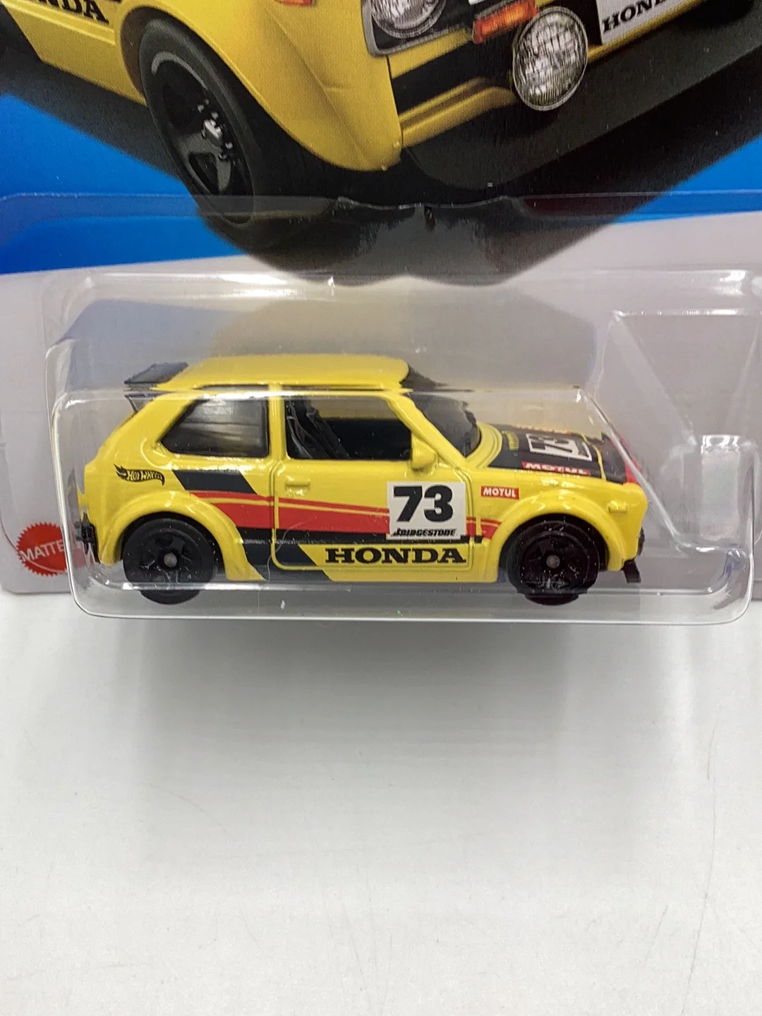 2024 Hot Wheels D case #90 73 Honda Civic Custom 75C - Image 2
