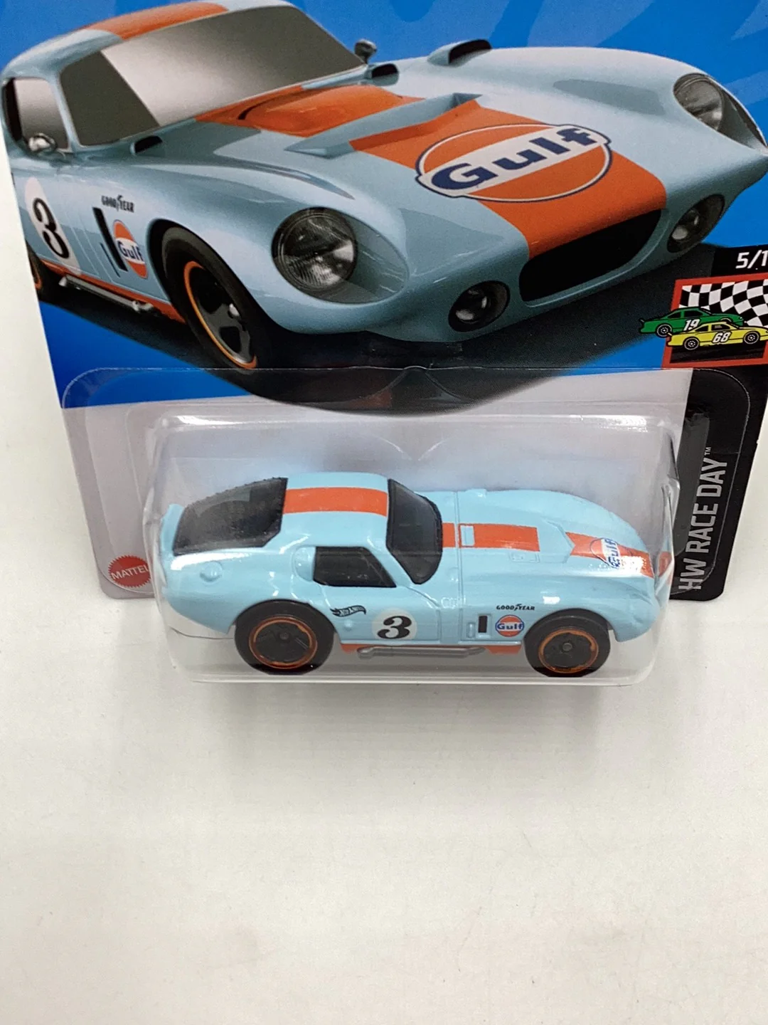 2024 Hot Wheels E Case #122 Shelby Cobra Daytona Coupe 29A - Image 6