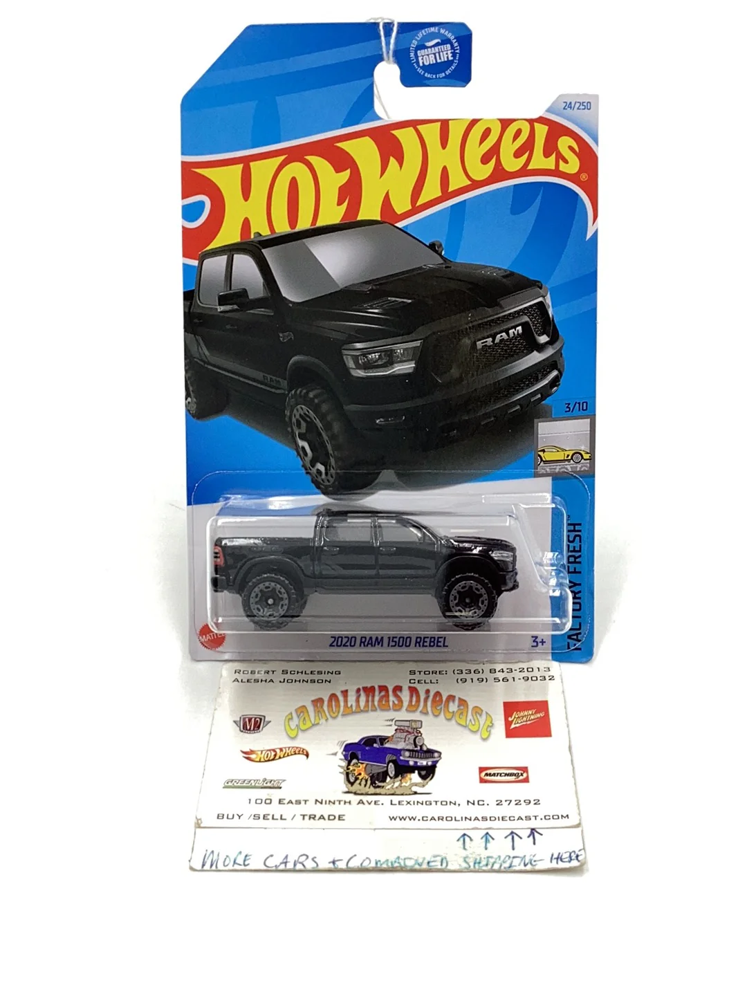 2024 Hot Wheels E Case #24 2020 Ram 1500 Rebel 41B