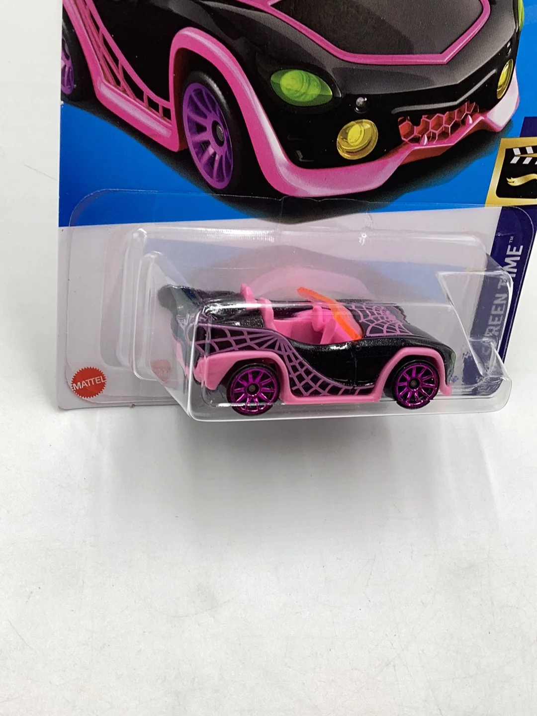 2024 Hot Wheels E case #3 Monster High Ghoul Mobile 120B - Image 3