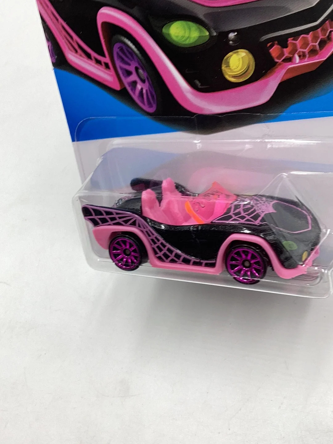 2024 Hot Wheels E case #3 Monster High Ghoul Mobile 120B - Image 4