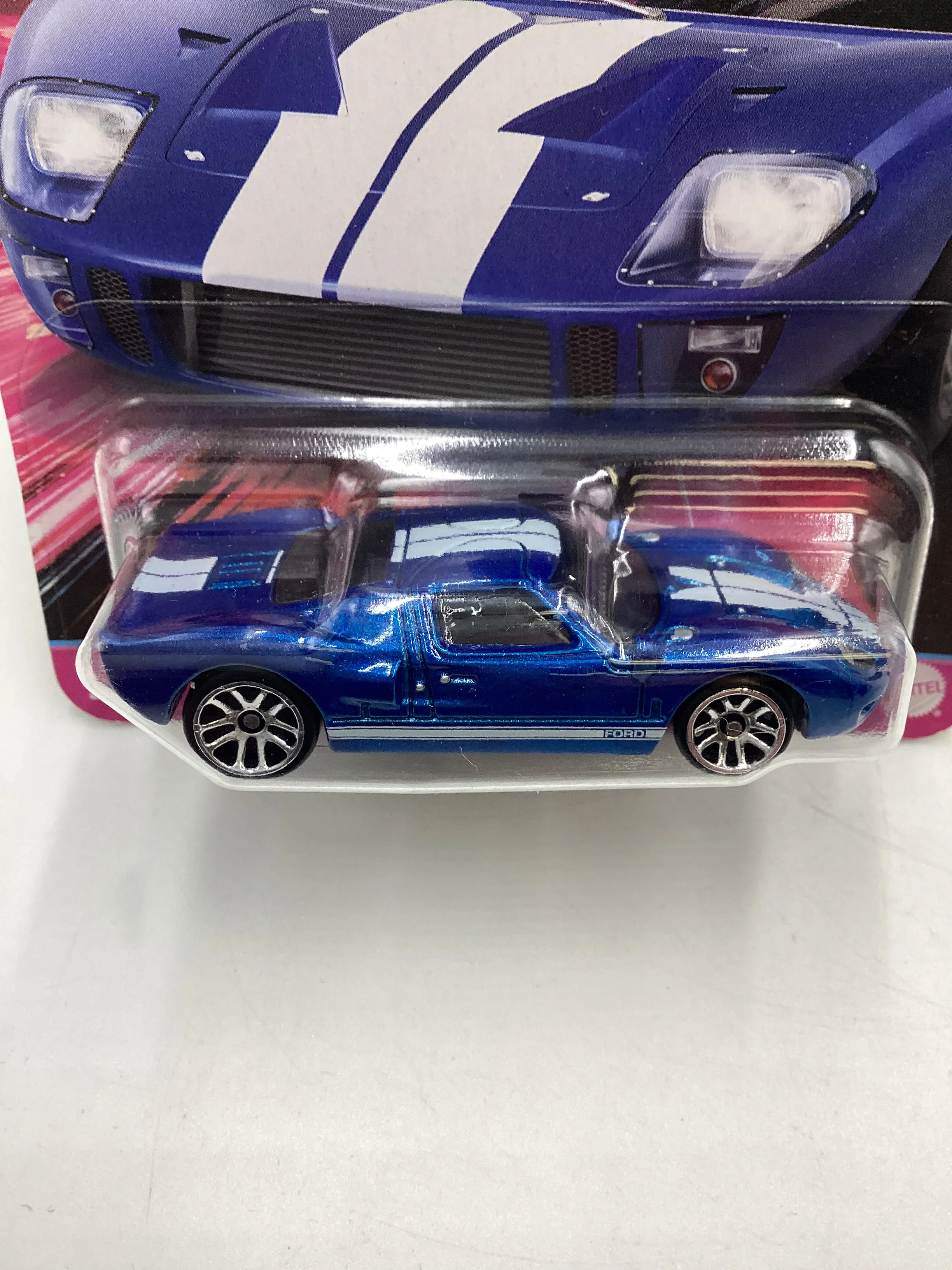 2024 Hot Wheels Fast and Furious Women of Fast #4 Ford GT40 Blue 71B - Image 3