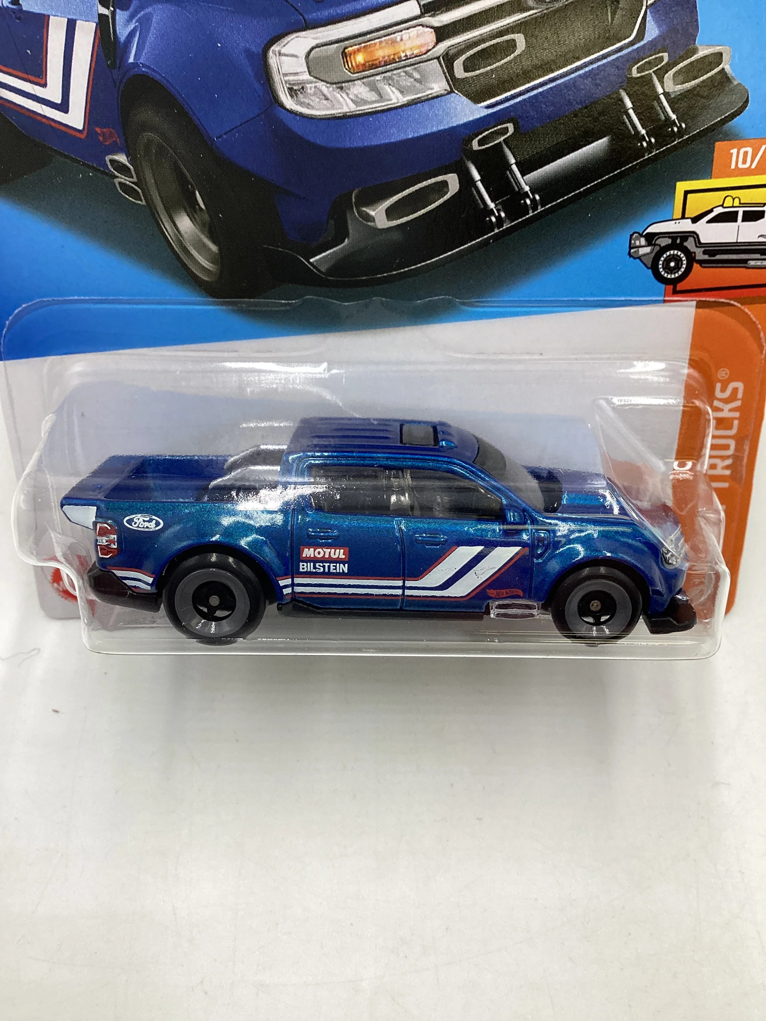 2024 Hot Wheels L case #196 22 Ford Maverick Custom Blue 34E - Image 2