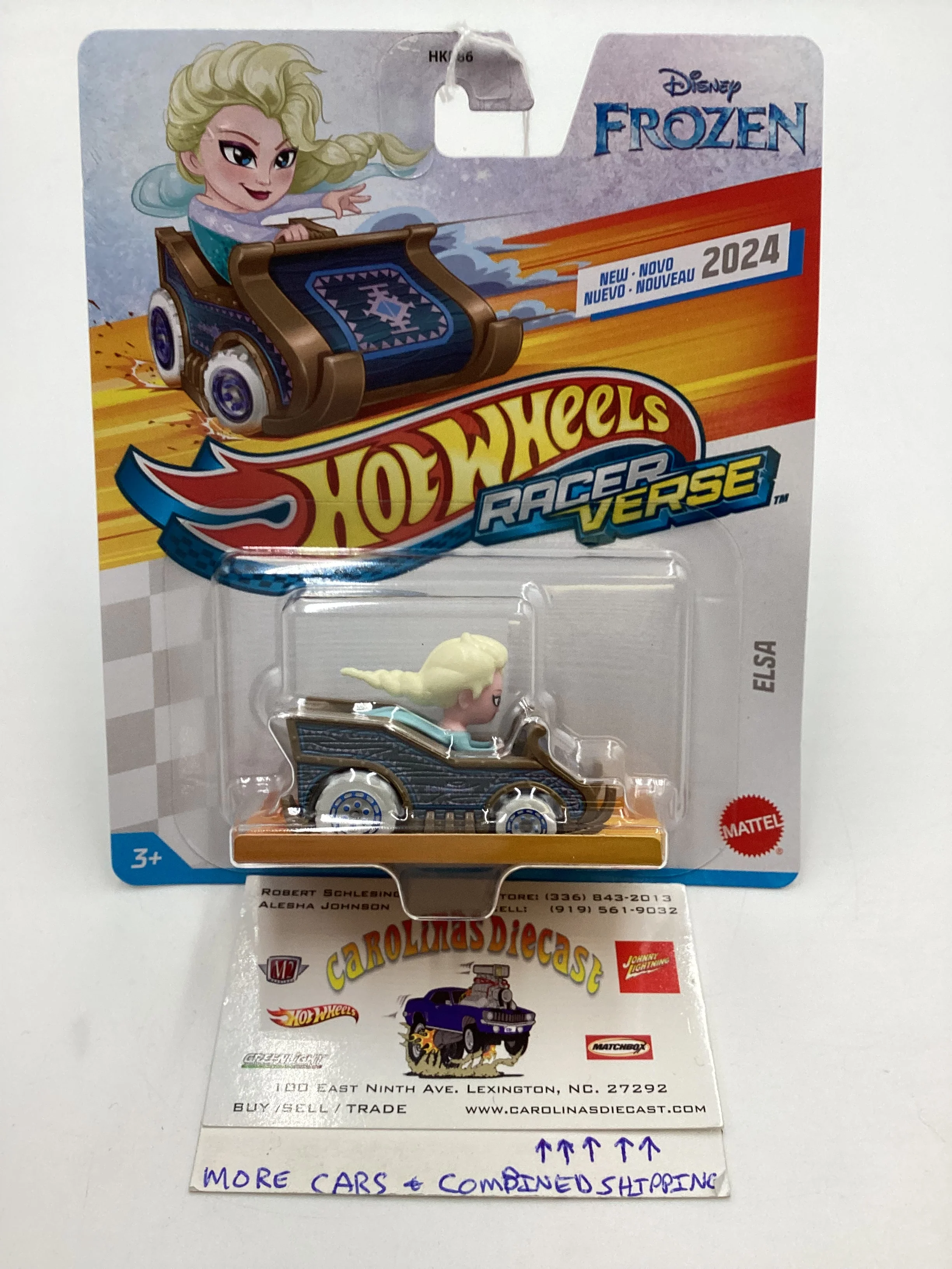 2024 Hot Wheels Racer Verse Elsa 115E