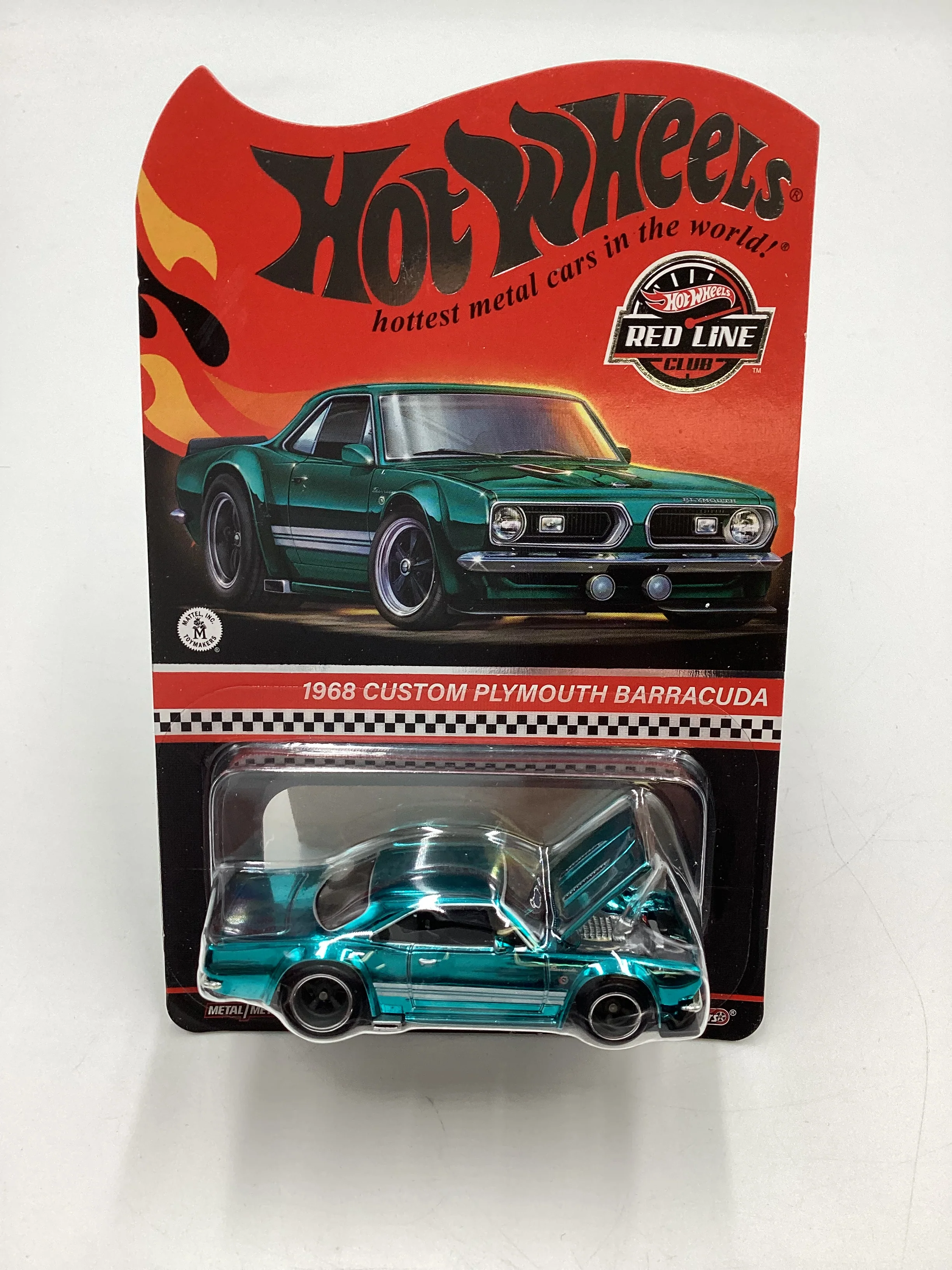 2024 Hot Wheels RLC 1968 Custom Plymouth Barracuda with protector - Image 2