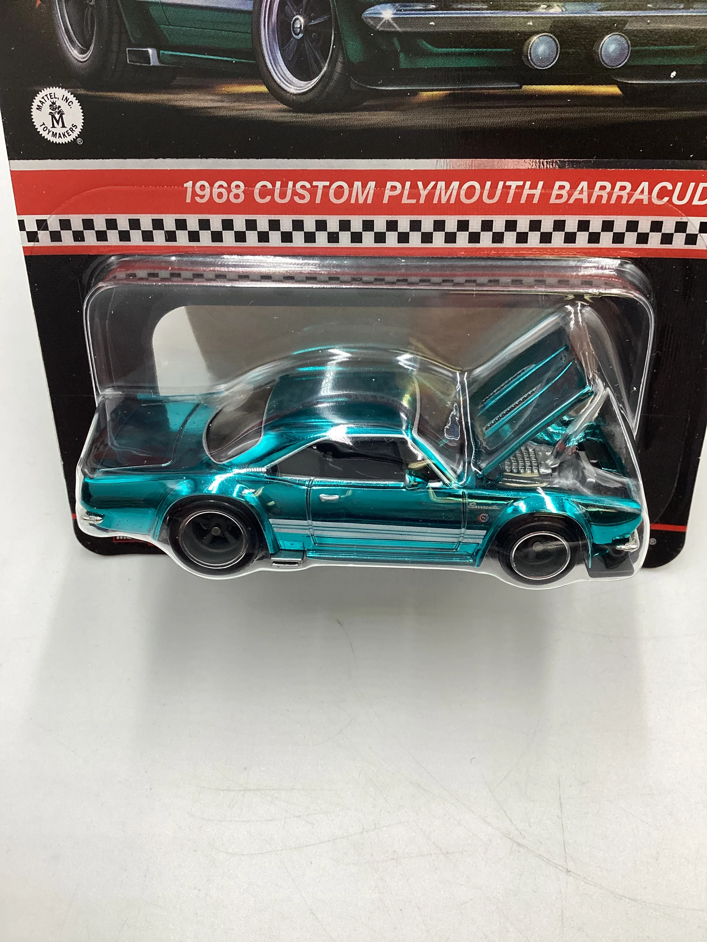 2024 Hot Wheels RLC 1968 Custom Plymouth Barracuda with protector - Image 3