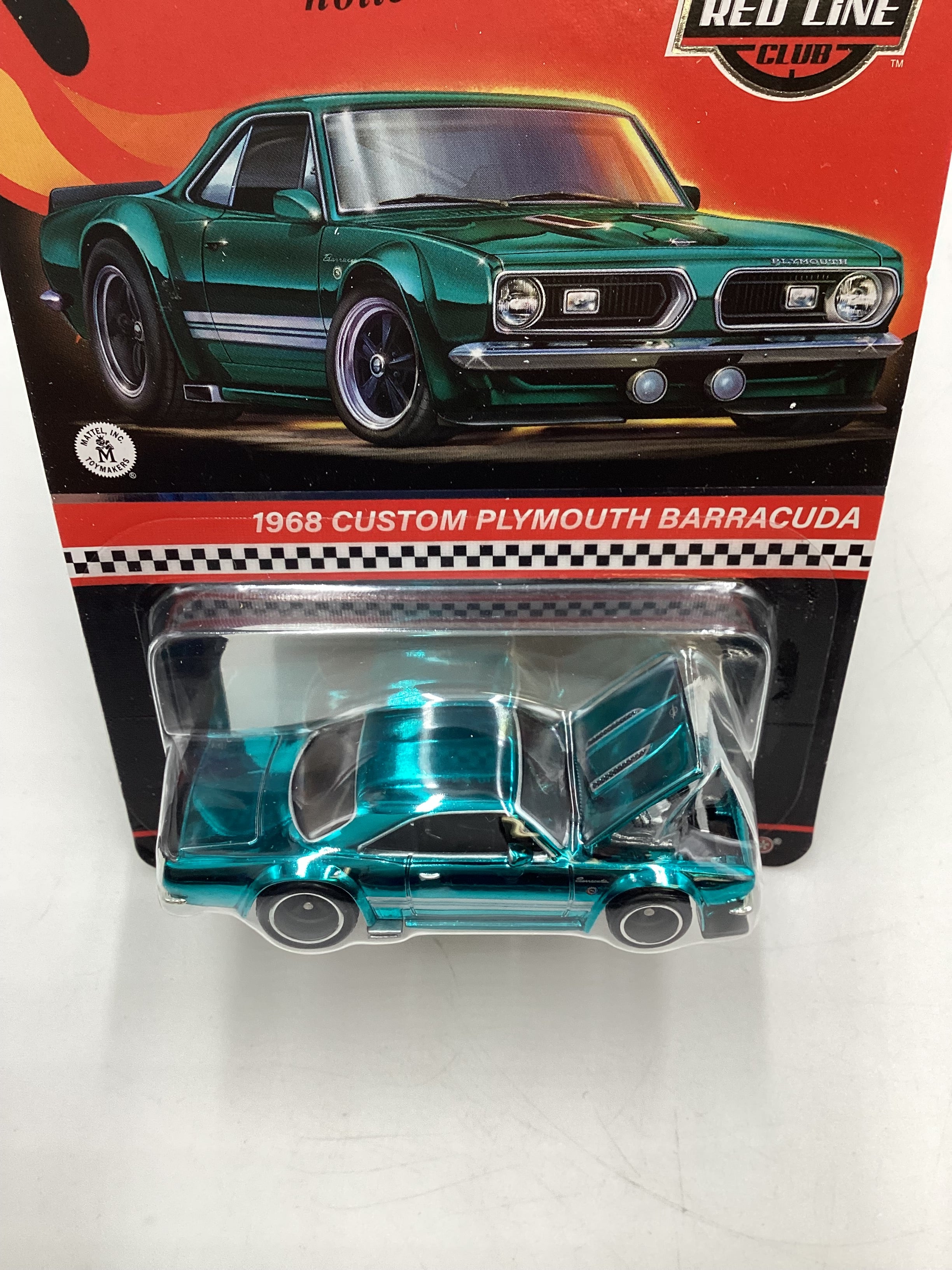 2024 Hot Wheels RLC 1968 Custom Plymouth Barracuda with protector - Image 6