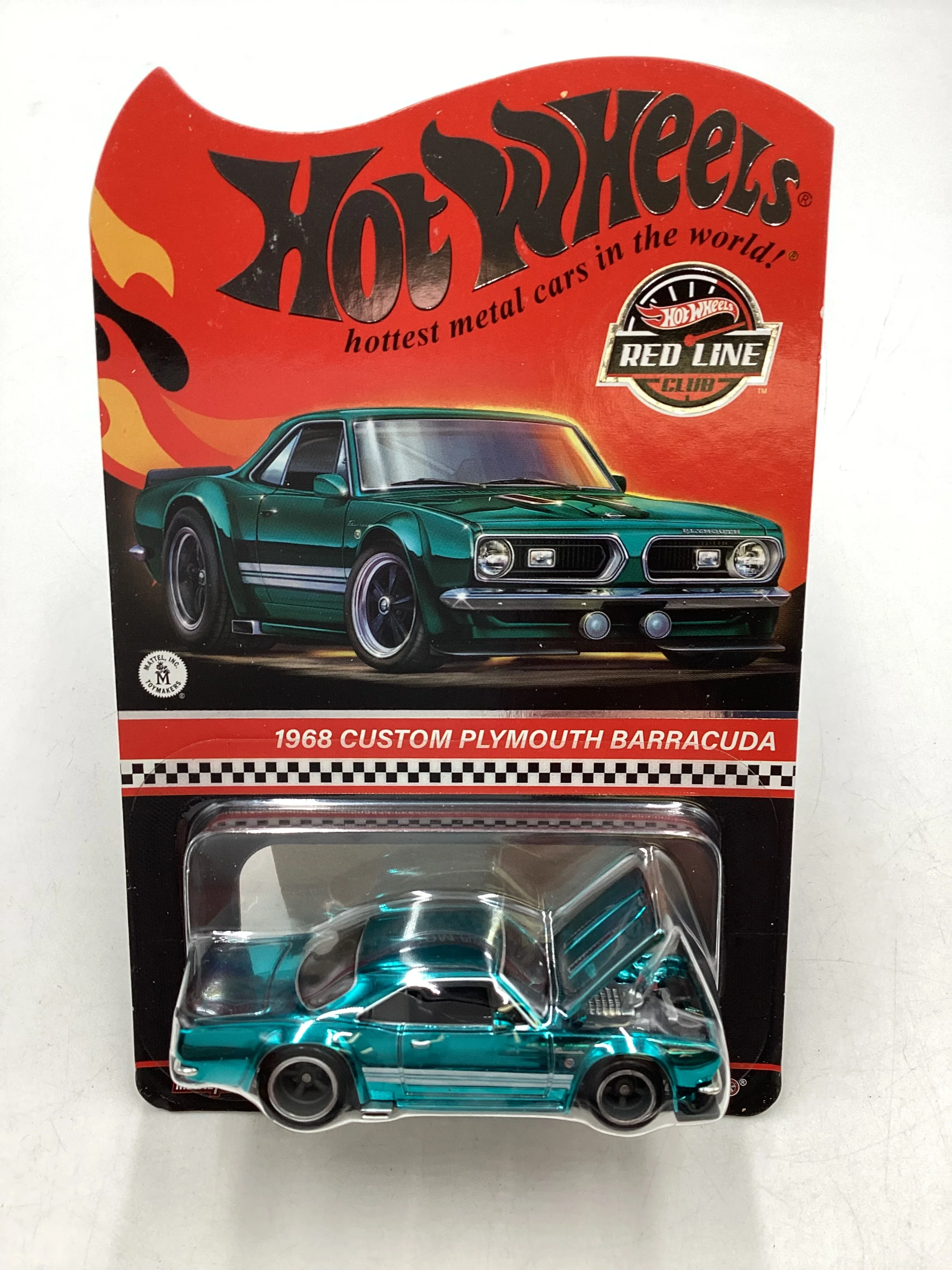2024 Hot Wheels RLC 1968 Custom Plymouth Barracuda with protector - Image 2