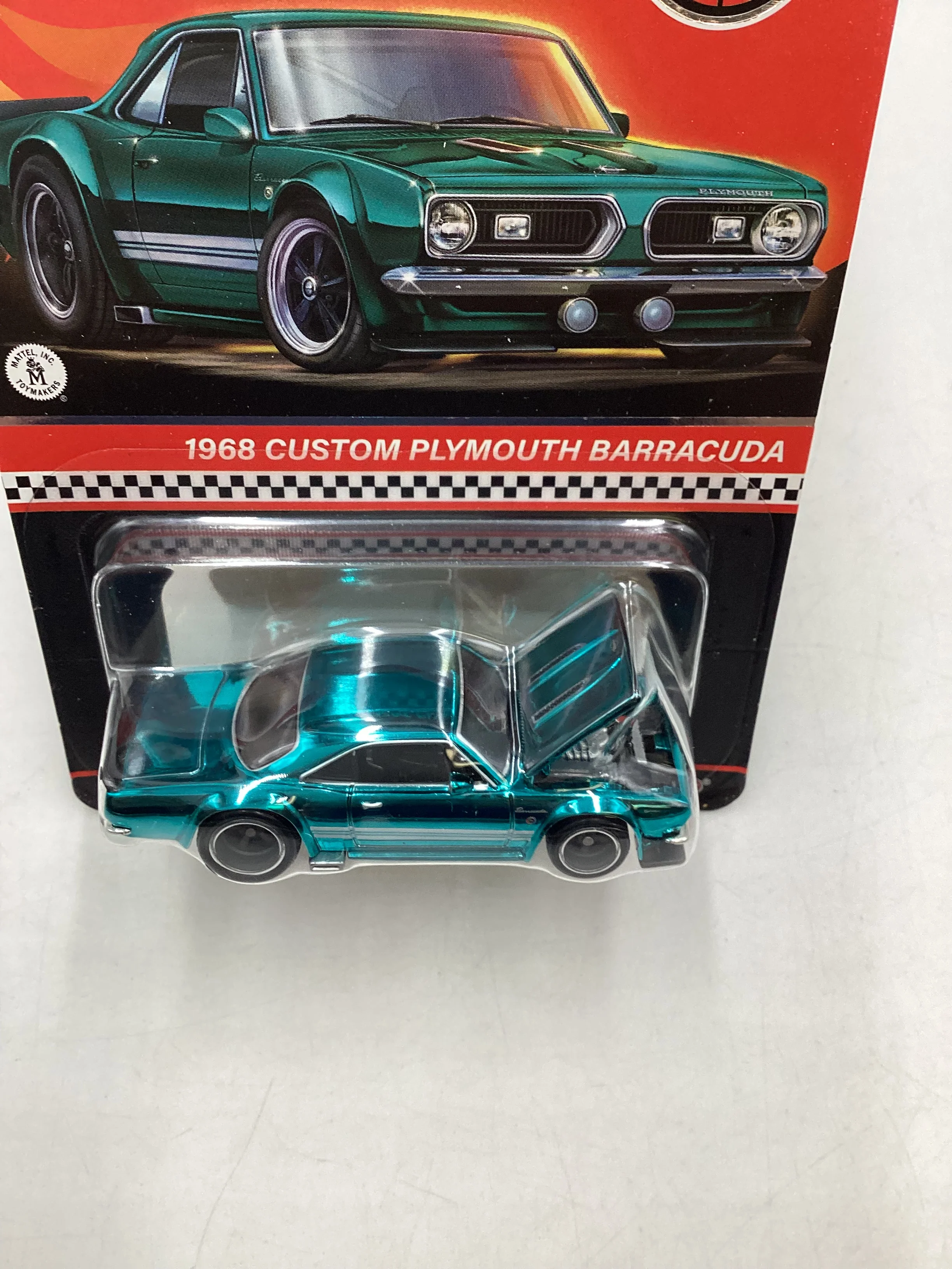 2024 Hot Wheels RLC 1968 Custom Plymouth Barracuda with protector - Image 6