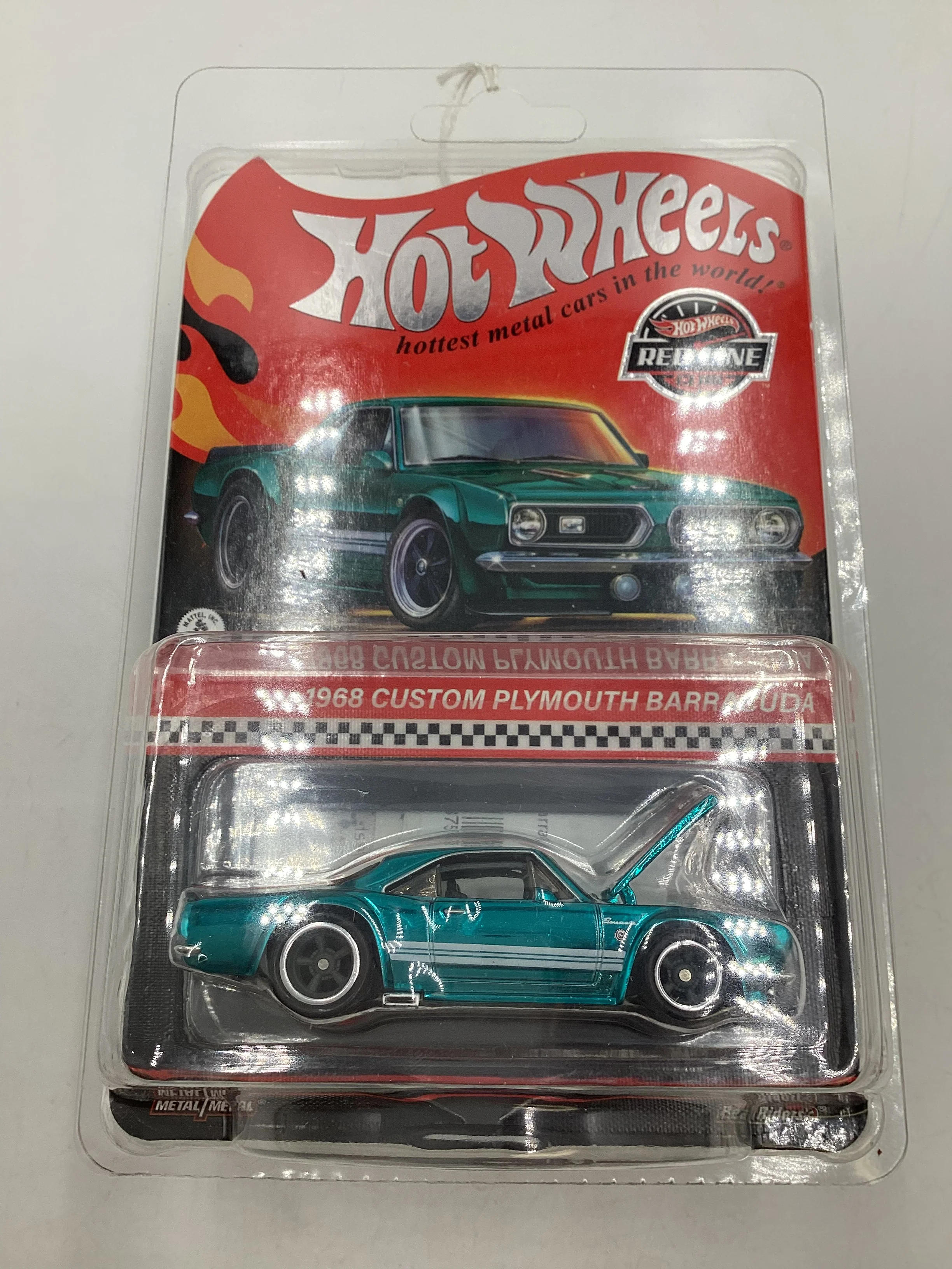 2024 Hot Wheels RLC 1968 Custom Plymouth Barracuda with protector - Image 8