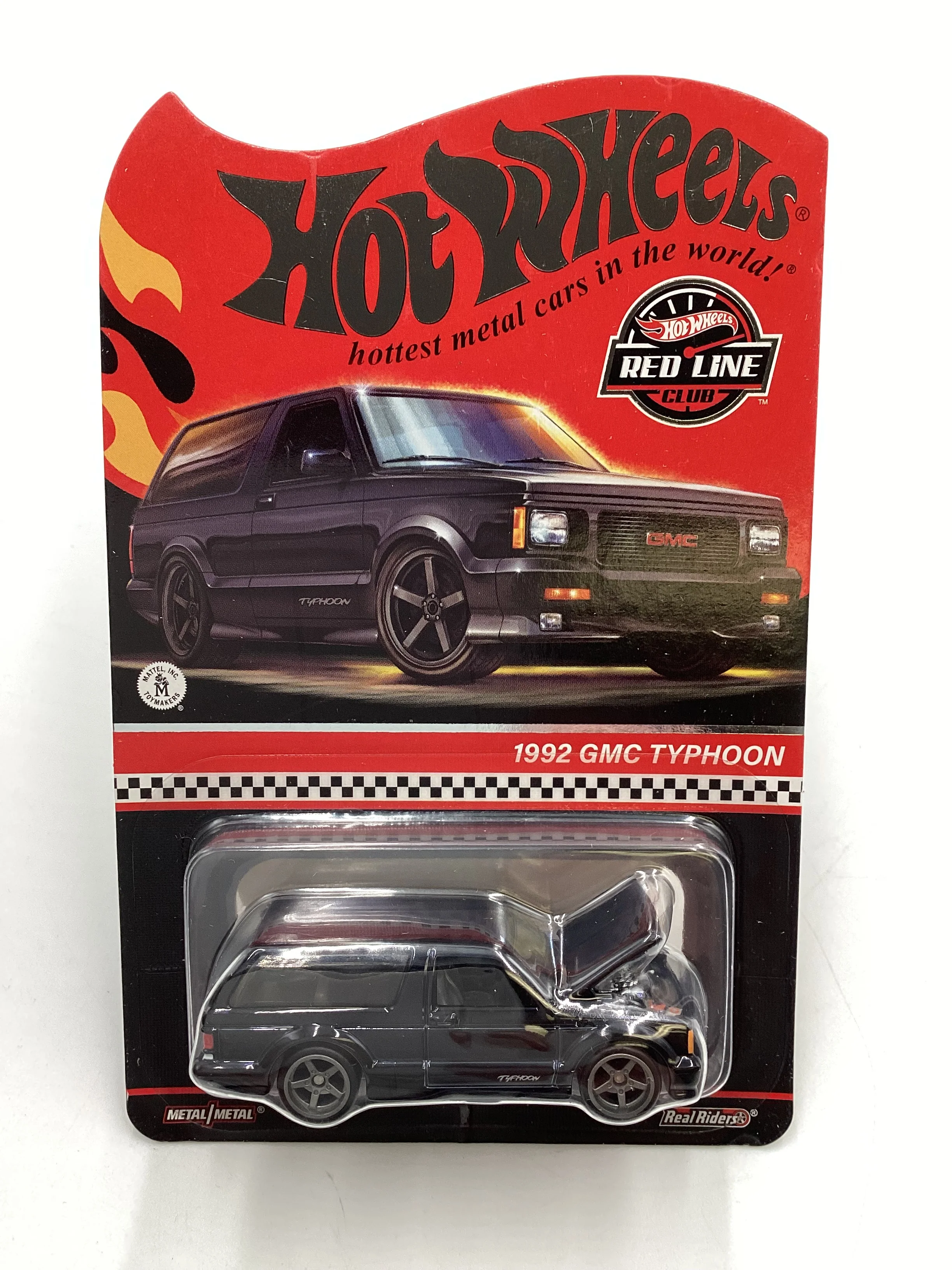 2024 Hot Wheels RLC 1992 GMC Typhoon Black with protector - Image 2