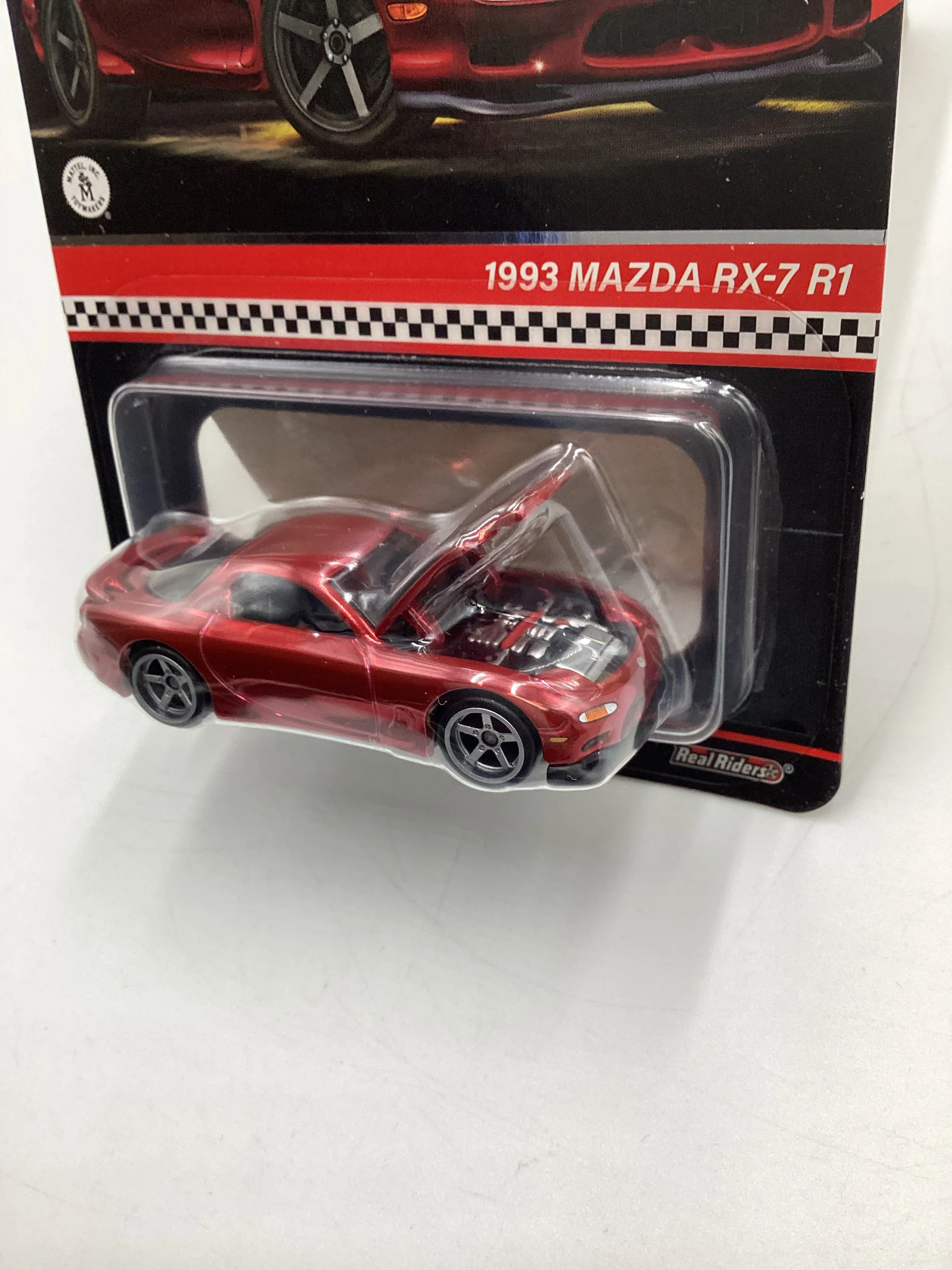2024 Hot Wheels RLC 1993 Mazda RX-7 R1 Red with protector - Image 4