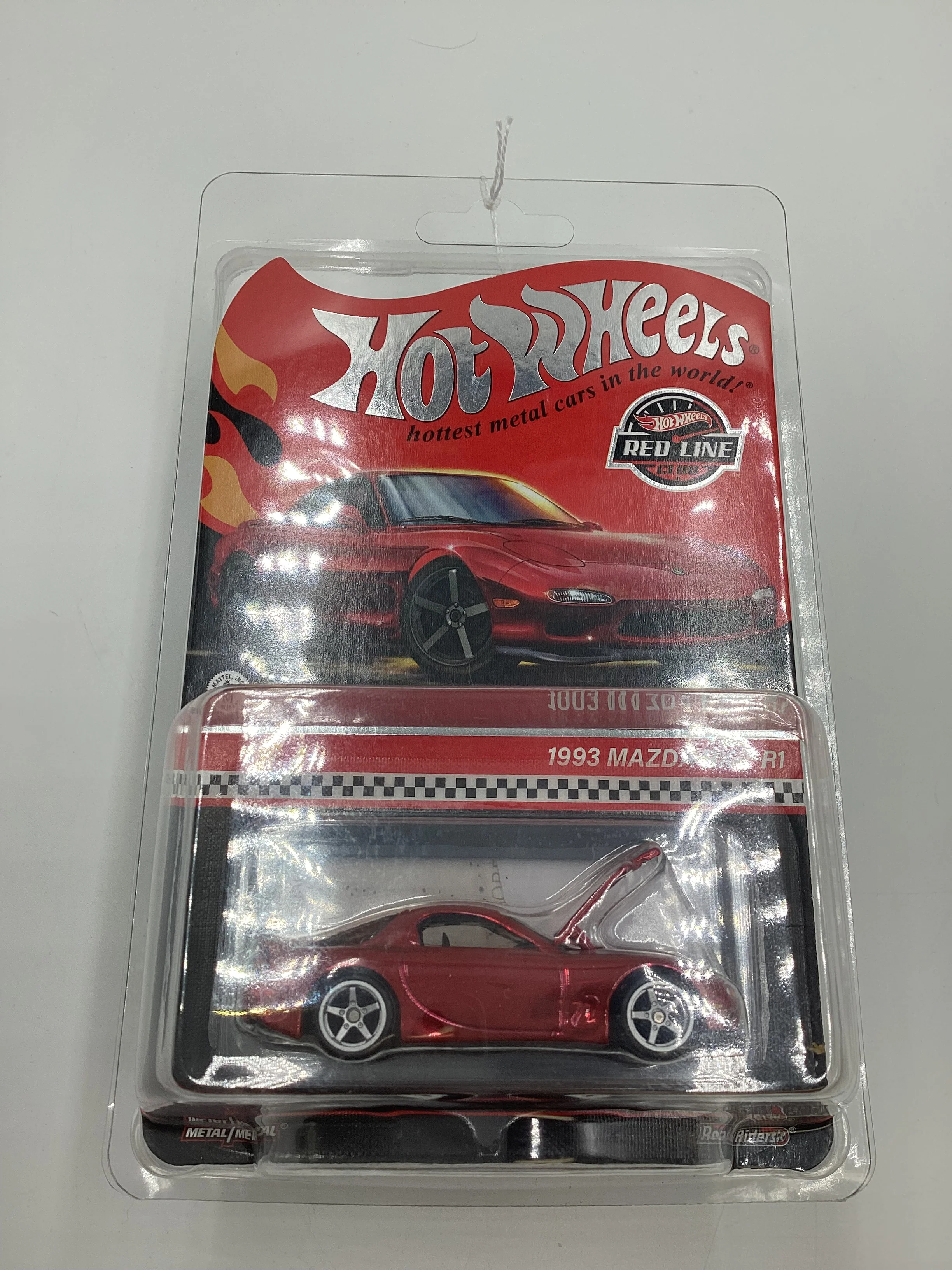 2024 Hot Wheels RLC 1993 Mazda RX-7 R1 Red with protector - Image 8