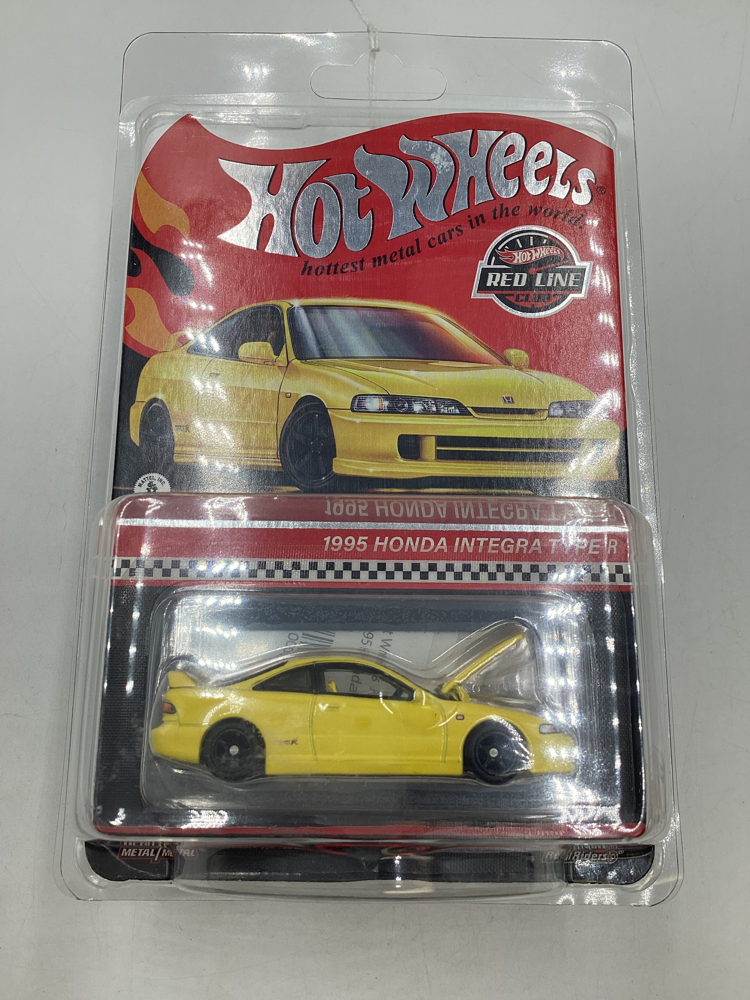 2024 Hot wheels RLC Yellow 1995 Honda Integra Type R W/ protector - Image 8