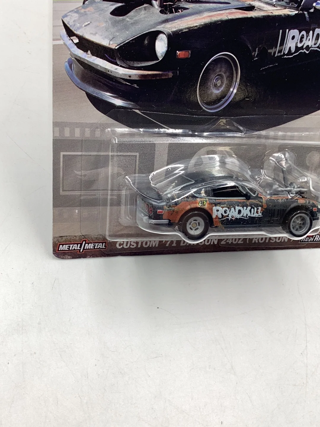 2024 Hot Wheels Roadkill Rotsun Custom Datsun 240Z ROTSUN 257E - Image 3