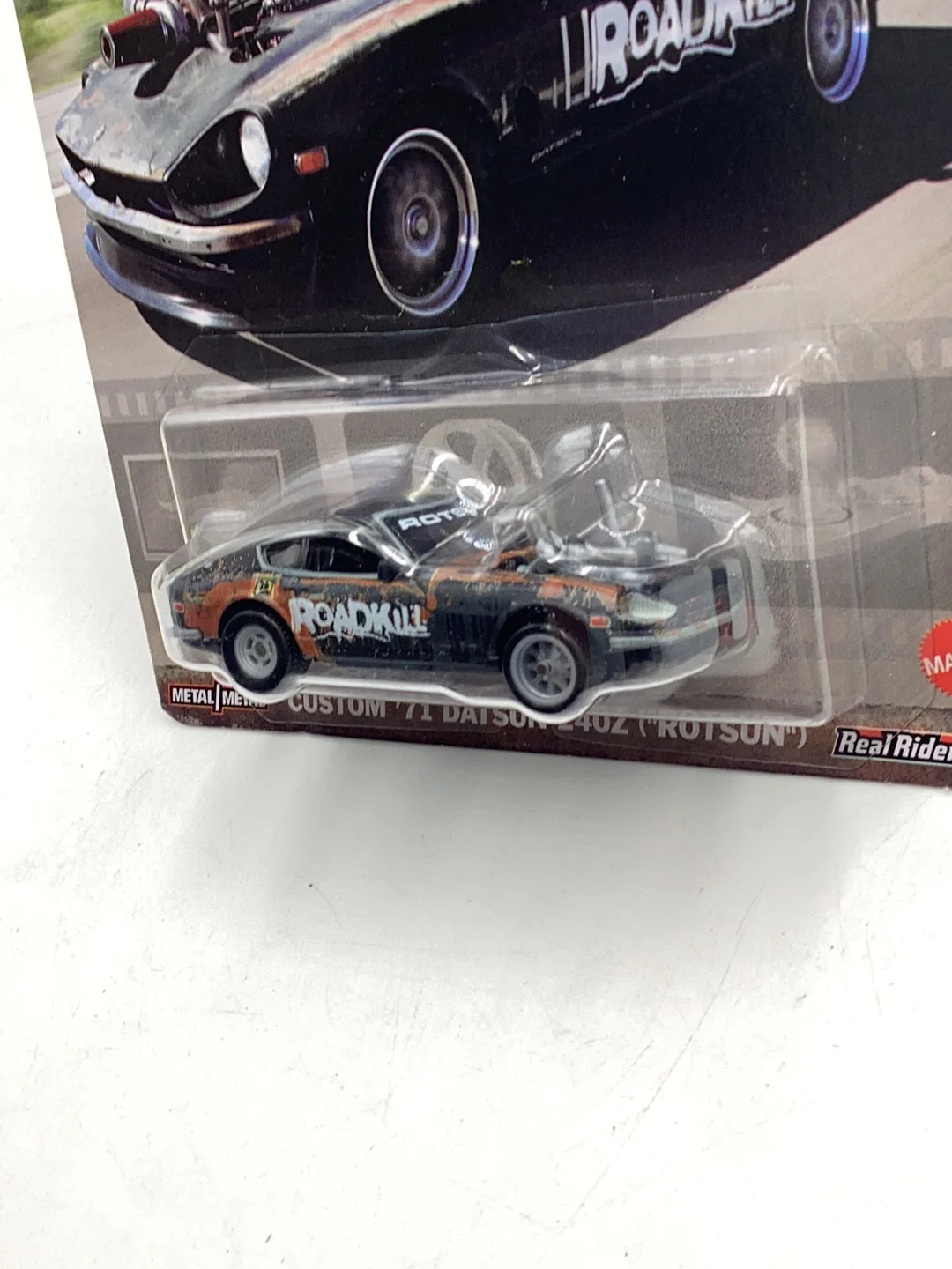2024 Hot Wheels Roadkill Rotsun Custom Datsun 240Z ROTSUN 257E - Image 4