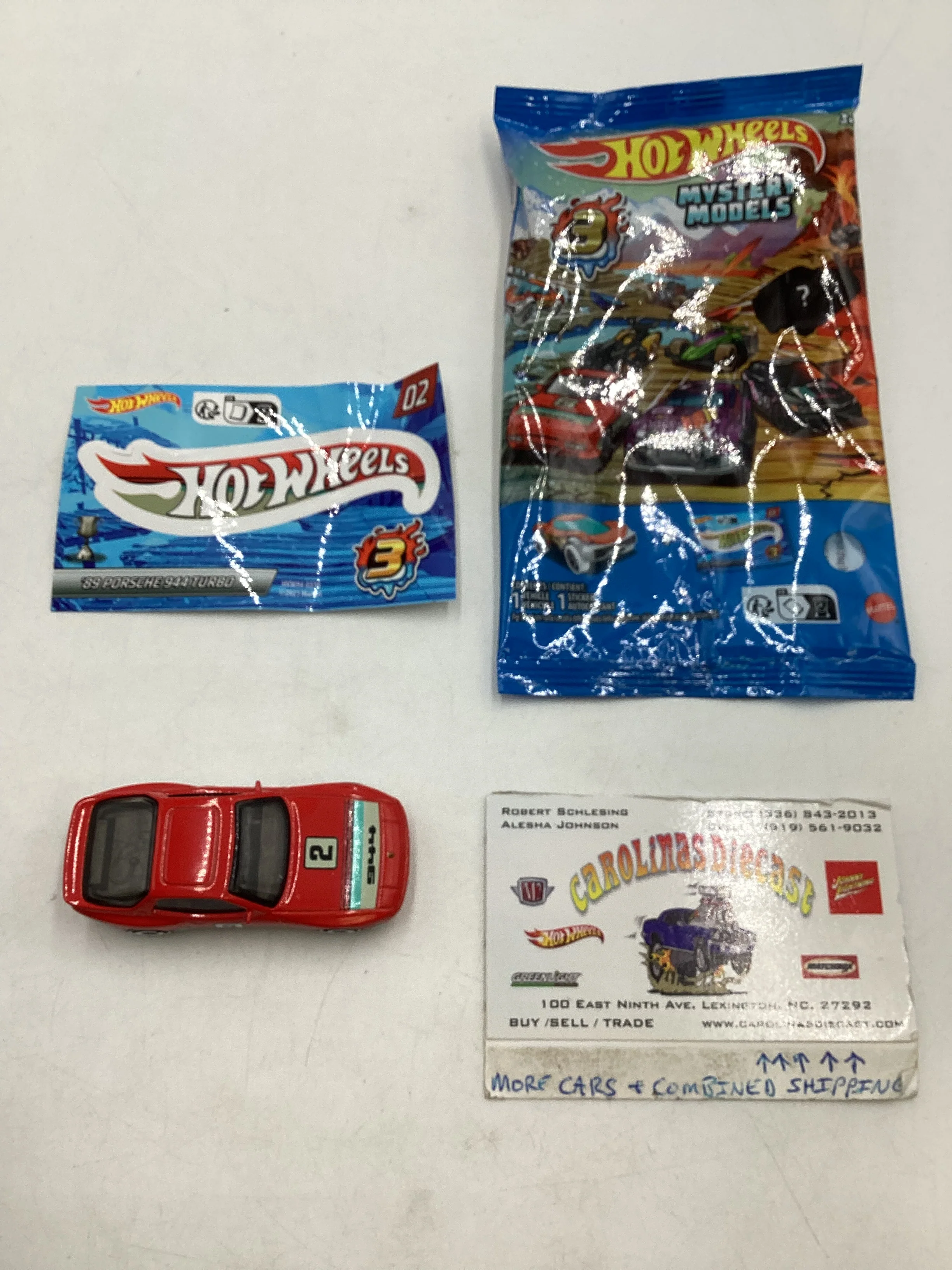 2024 hot wheels Series 3 Mystery Models #2 CHASE 89 Porsche 944 Turbo Red - Image 8