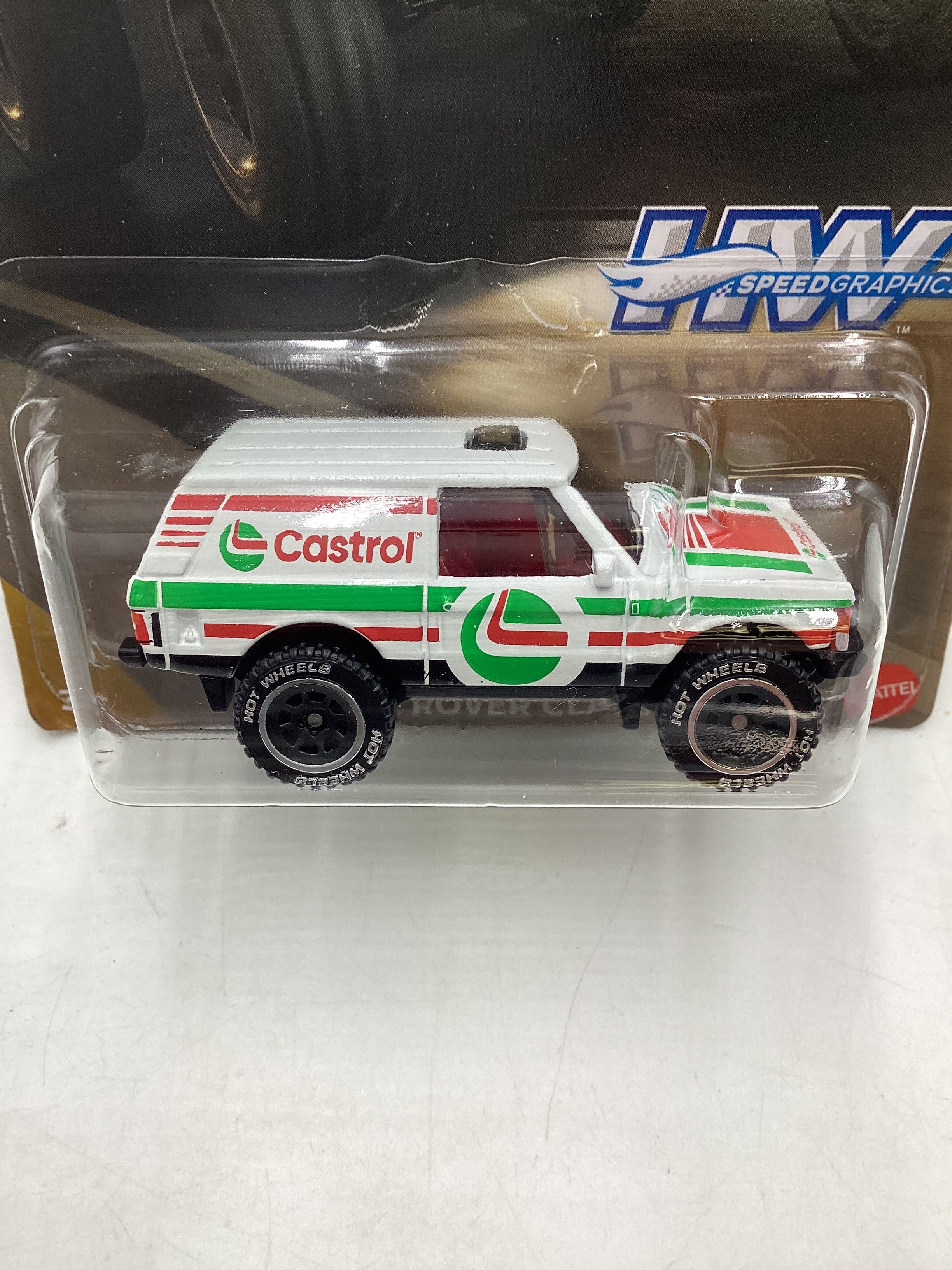 2024 Hot Wheels Speed Graphics 2/5 Range Rover Classic 160P - Image 3