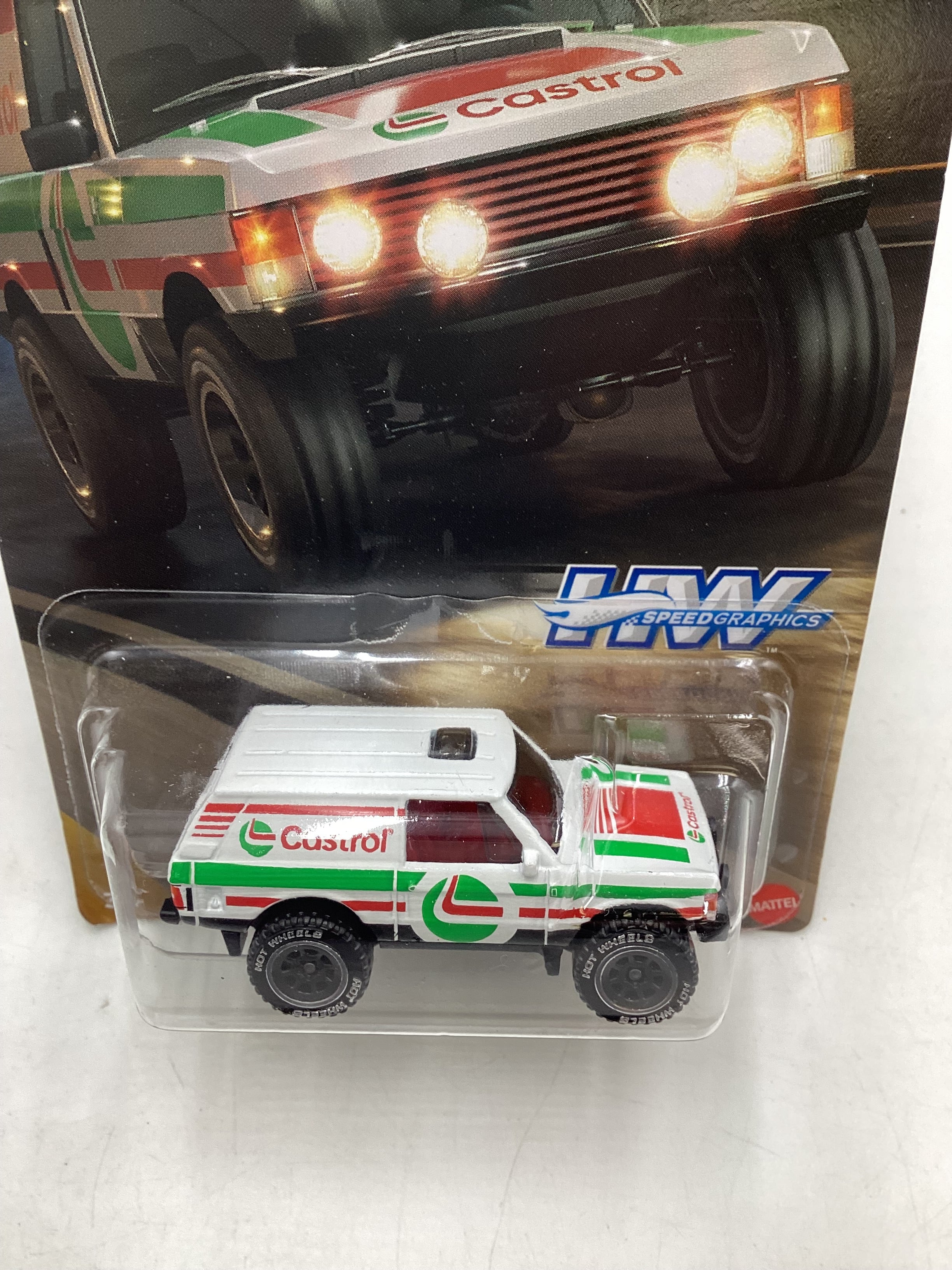 2024 Hot Wheels Speed Graphics 2/5 Range Rover Classic 160P - Image 6